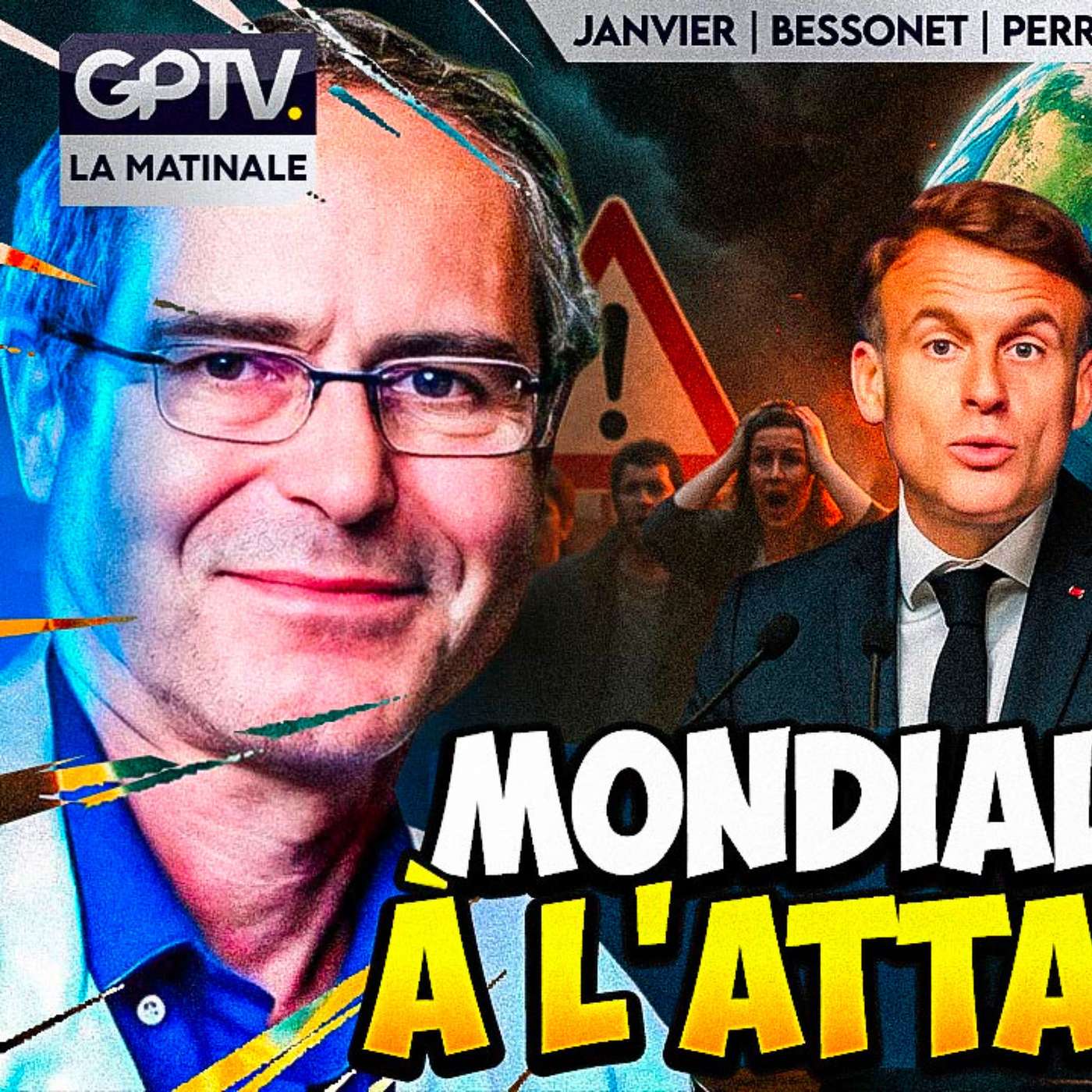 LA NOUVELLE MENACE “EXISTENTIELLE” DE MACRON ! | LA MATINALE GPTV