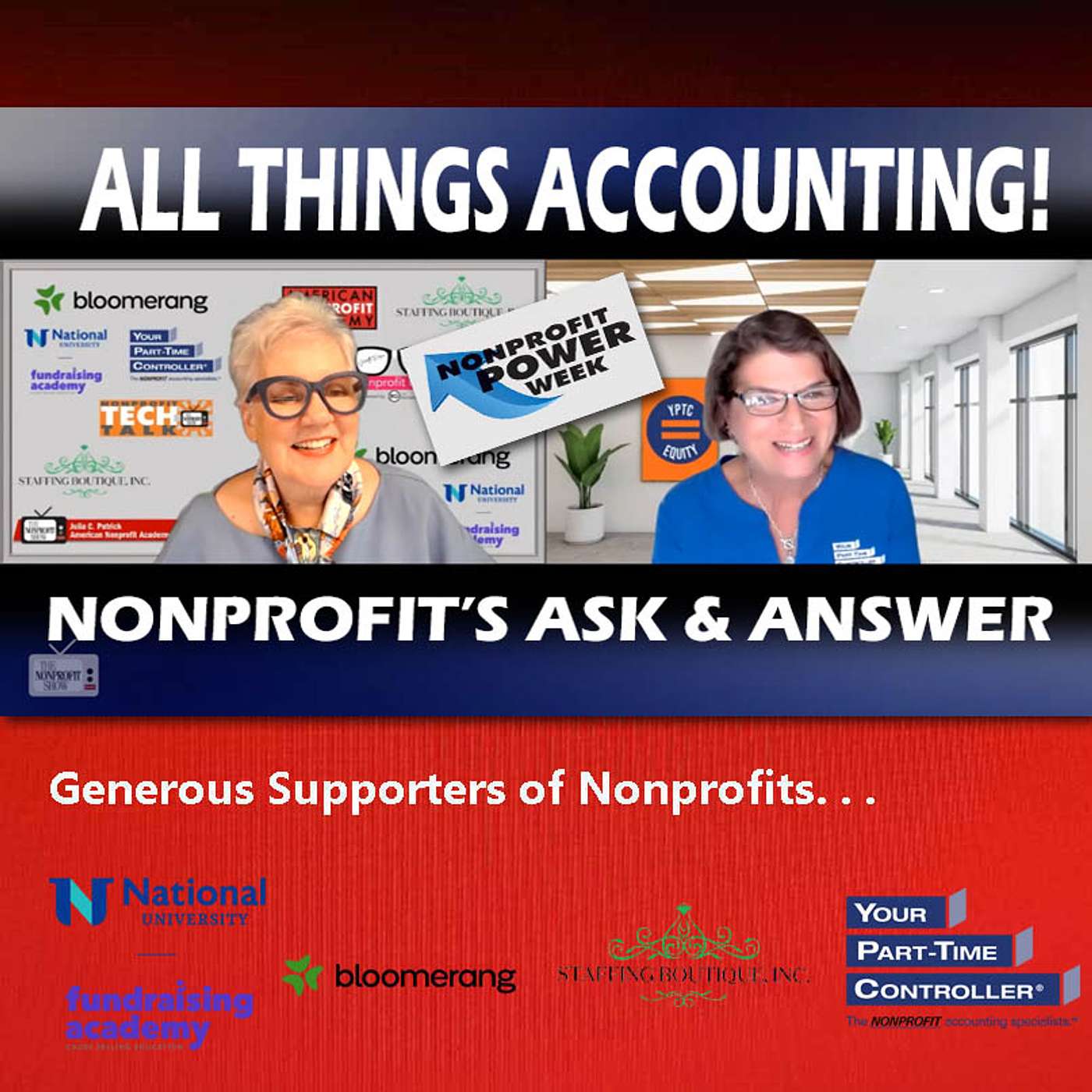 All Things Accounting! Nonprofit's Ask And Answer