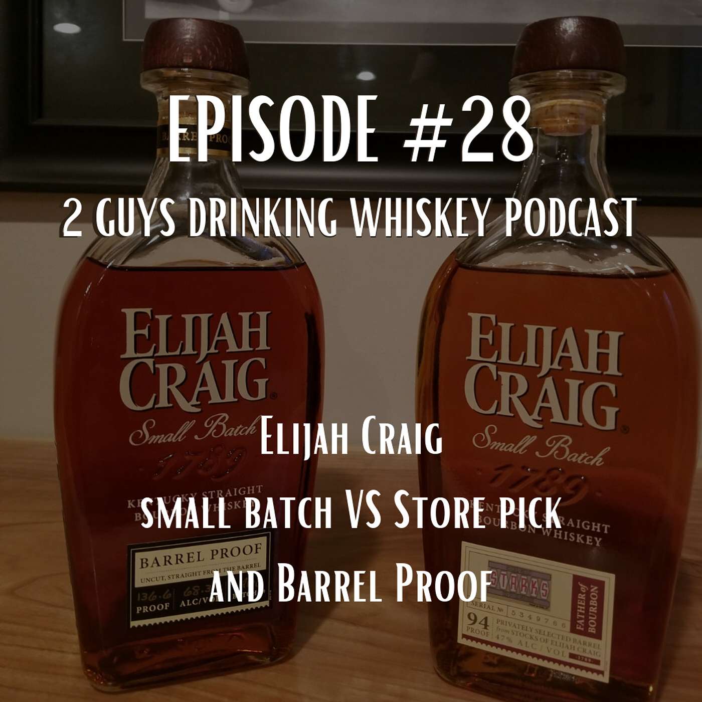 Two Guys Drinking Whiskey