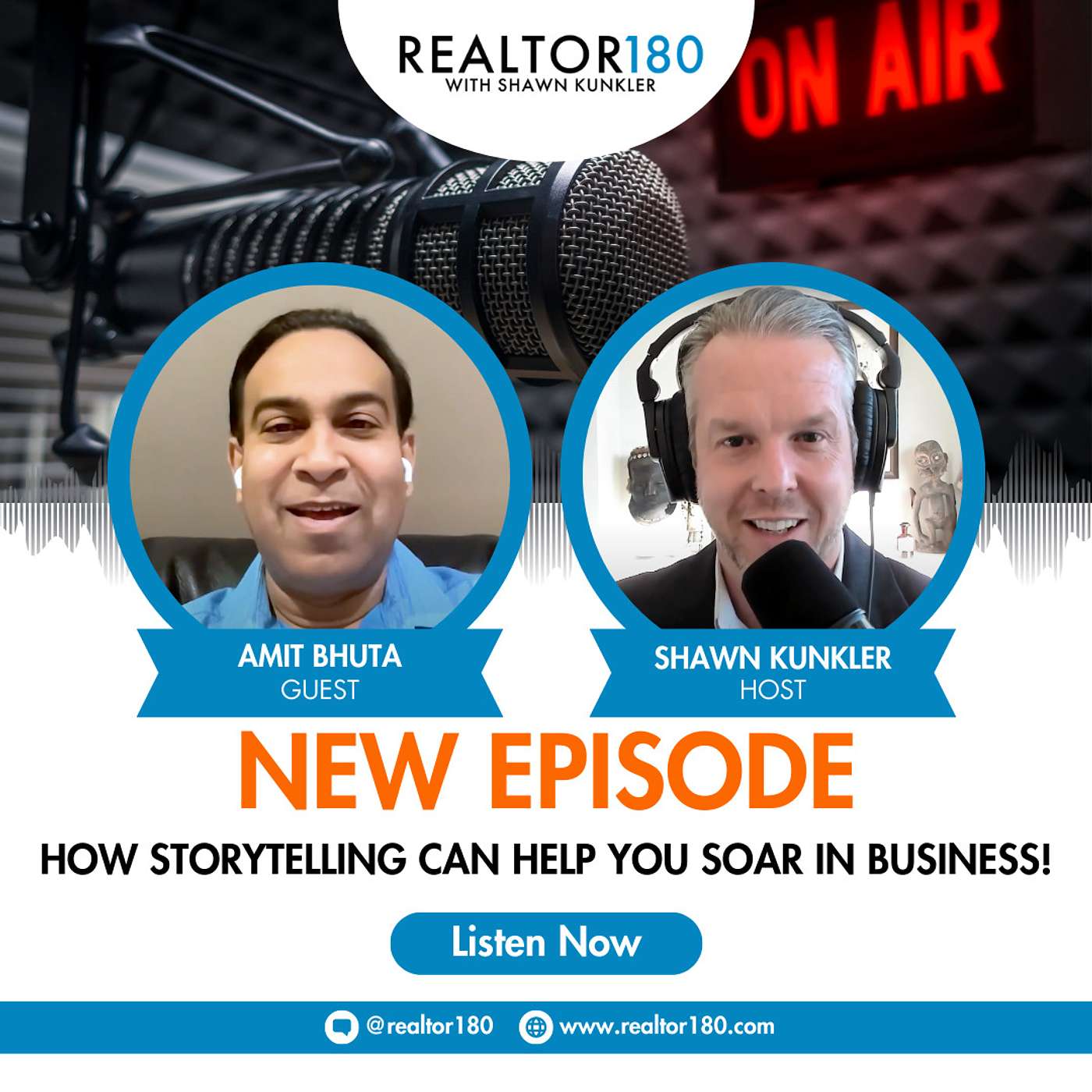 E11 Real Estate Success: Storytelling, Social Media, Collaboration, Consistency, and Growth Tips with Amit Bhuta episode artwork