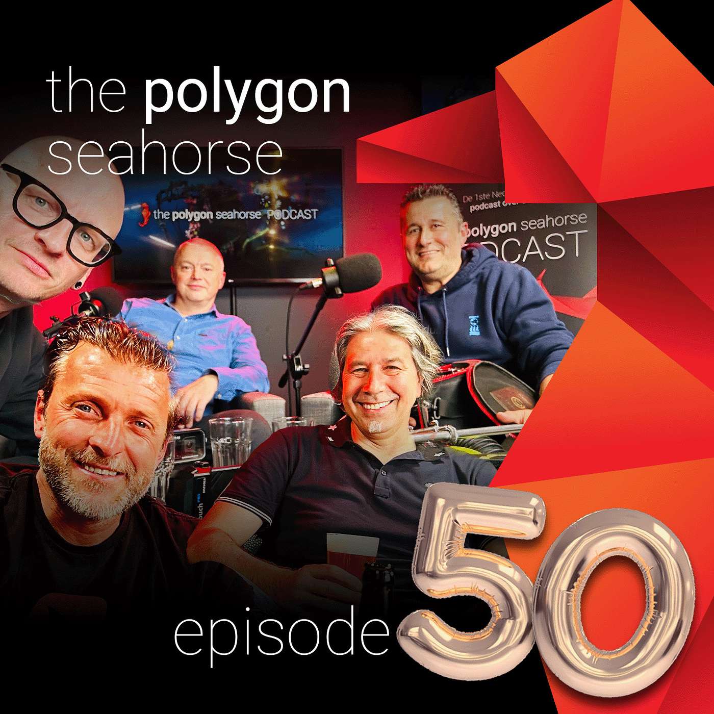 the polygon seahorse podcast, dé podcast over duiken