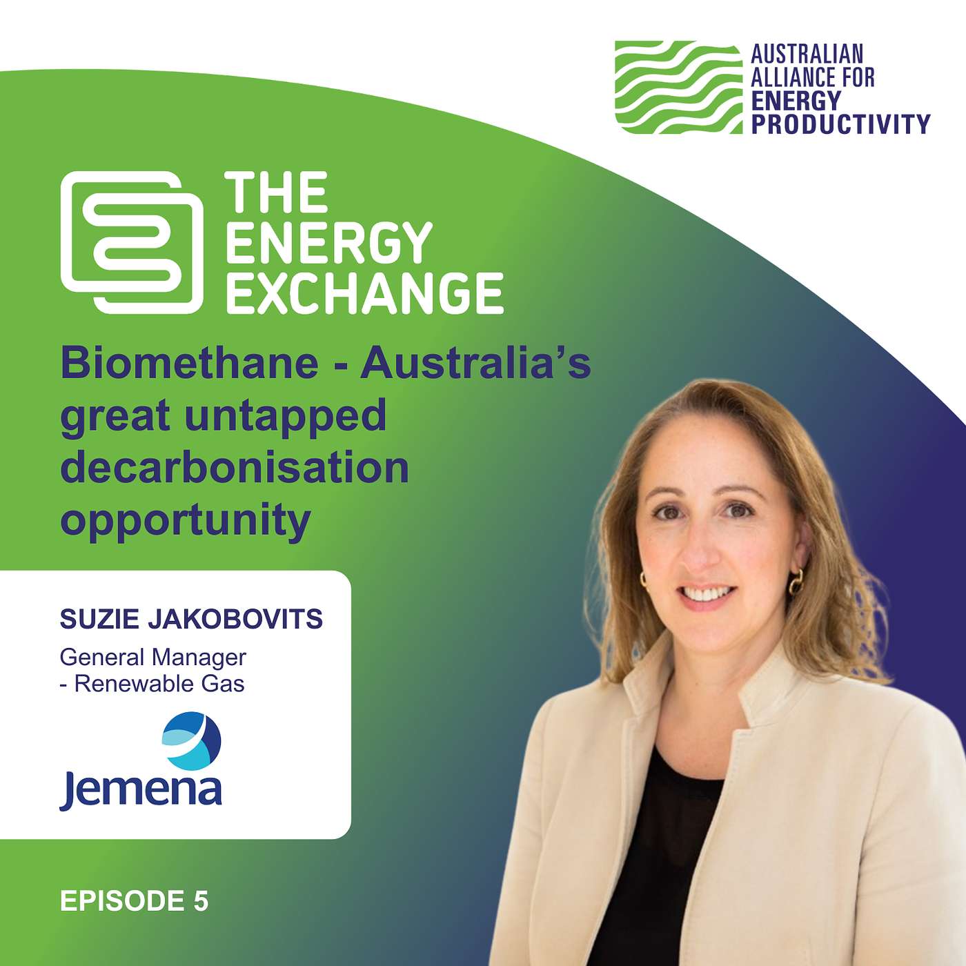 Suzie Jakobovits from Jemena on biomethane – Australia’s great untapped decarbonisation opportunity