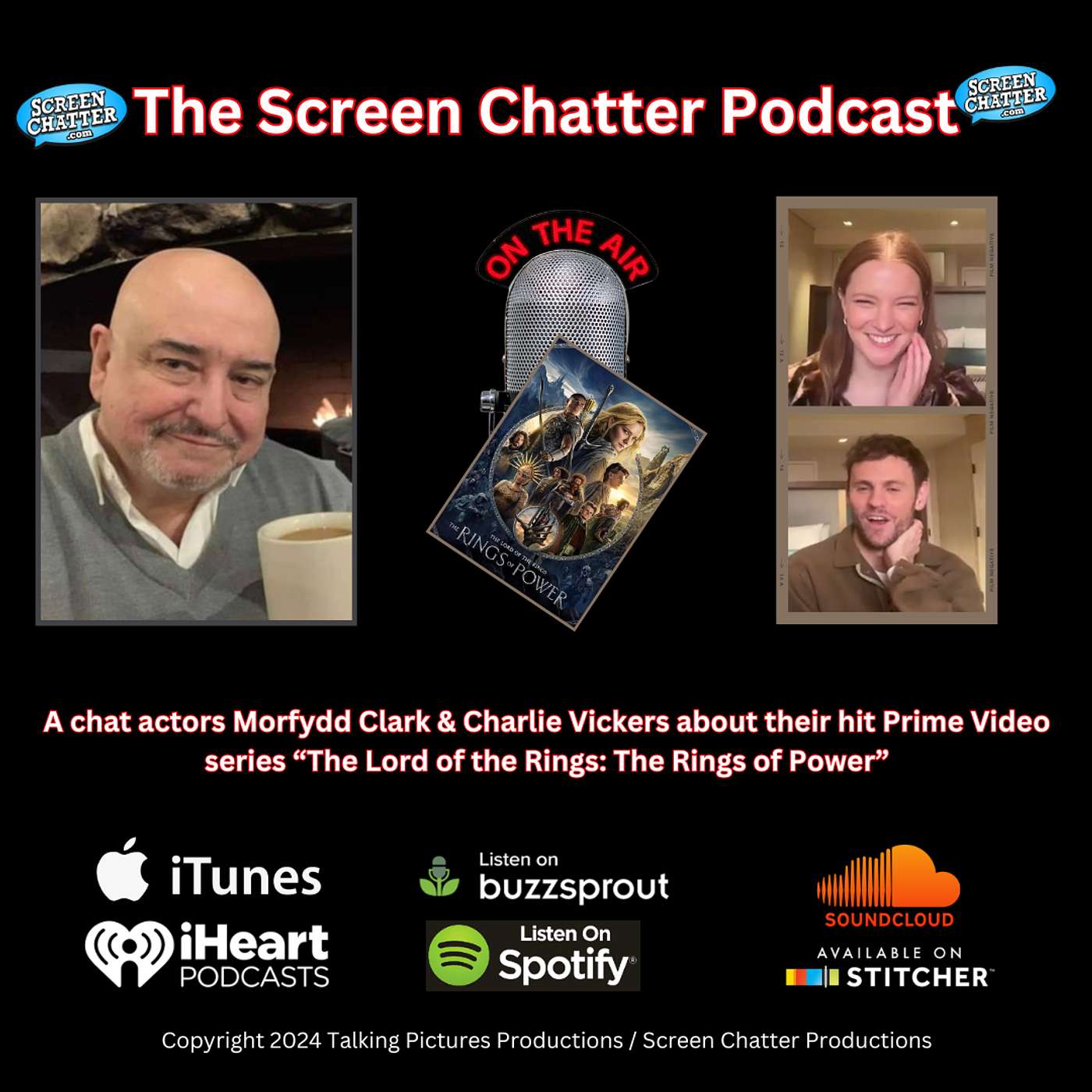 Morfydd Clark And Charlie Vickers - Lord Of The Rings: The Rings Of Power
