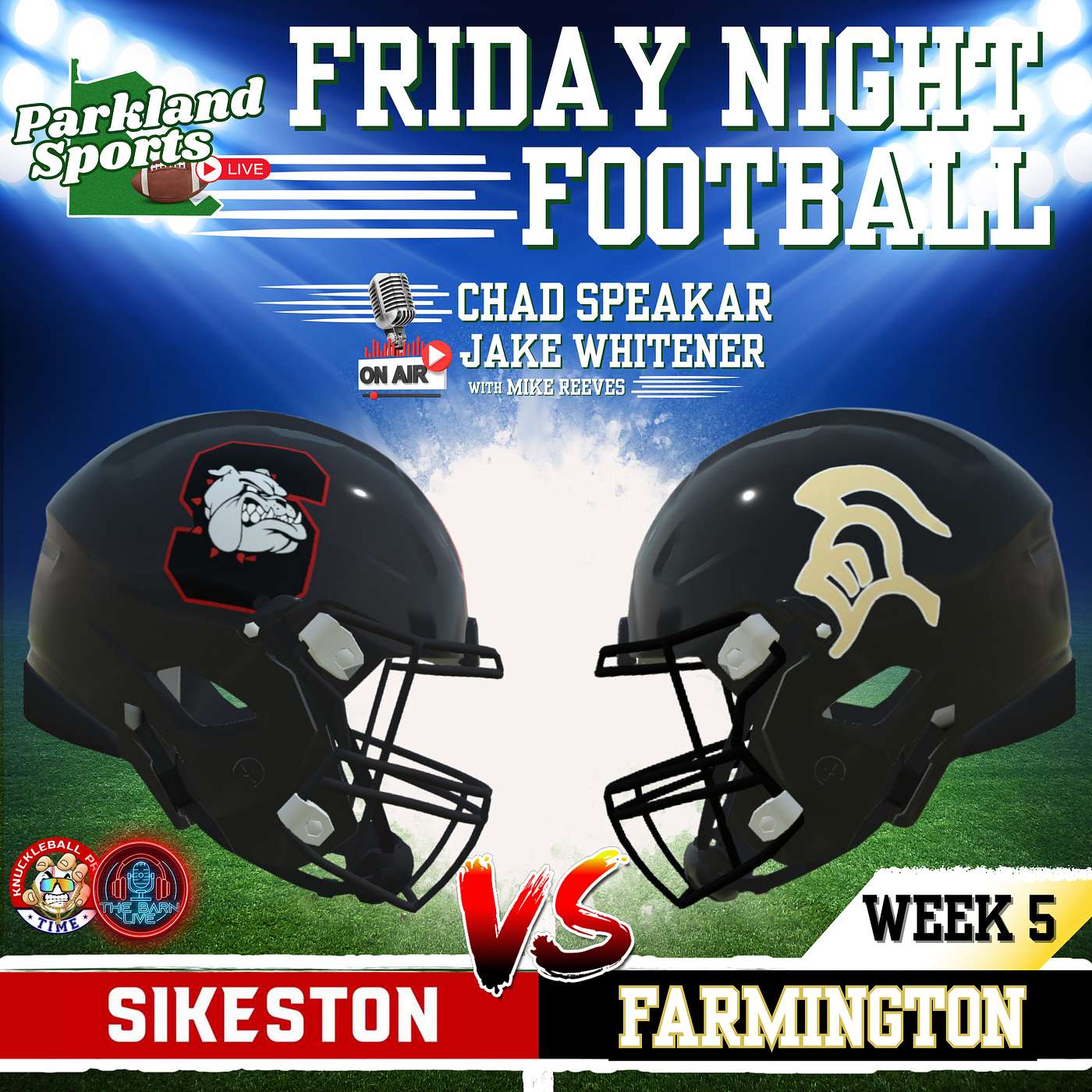 Farmington Knights High School Football Coach Erik Kruppe Knuckleball Prime Time Pregame Show