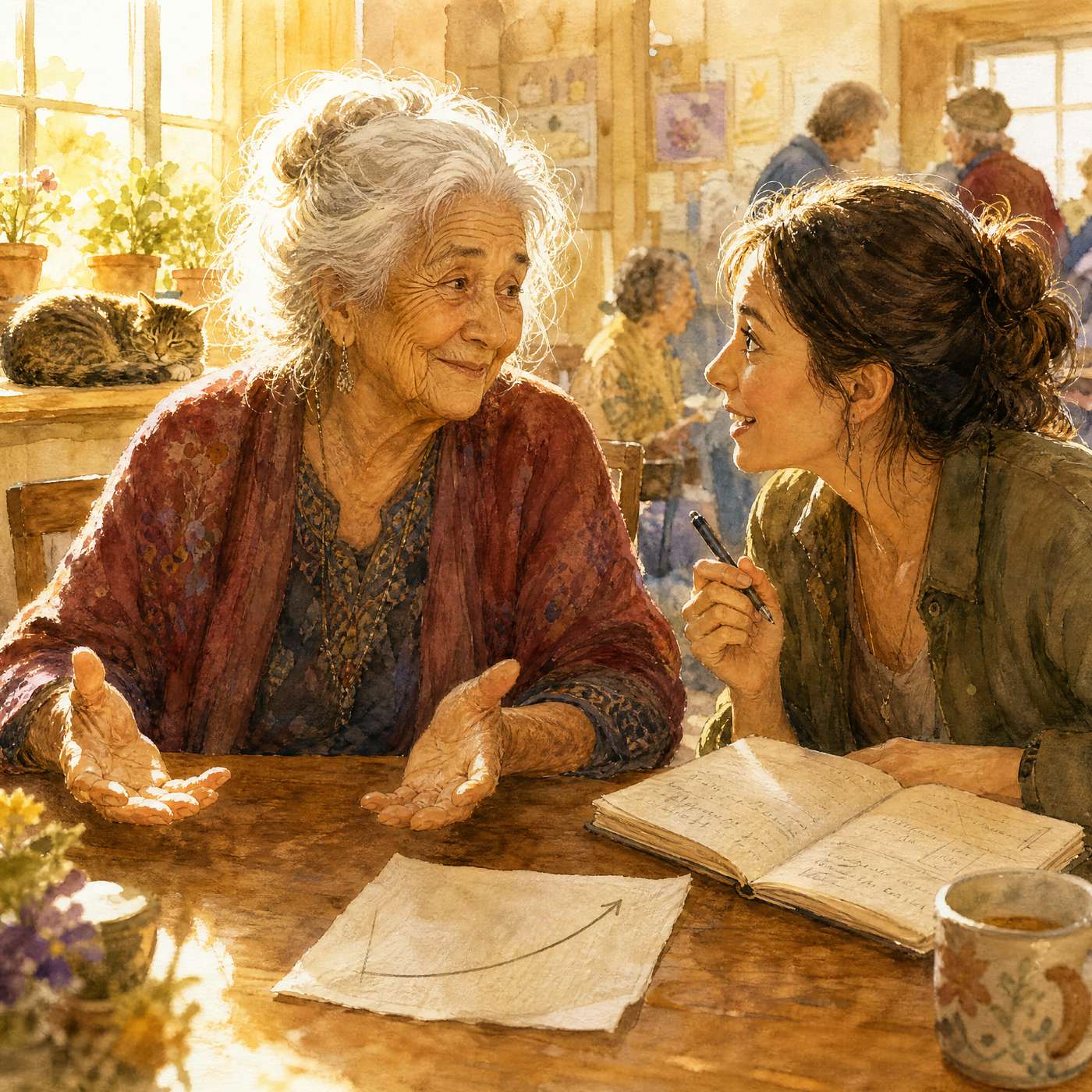 👵  The Script We Never Finished Writing