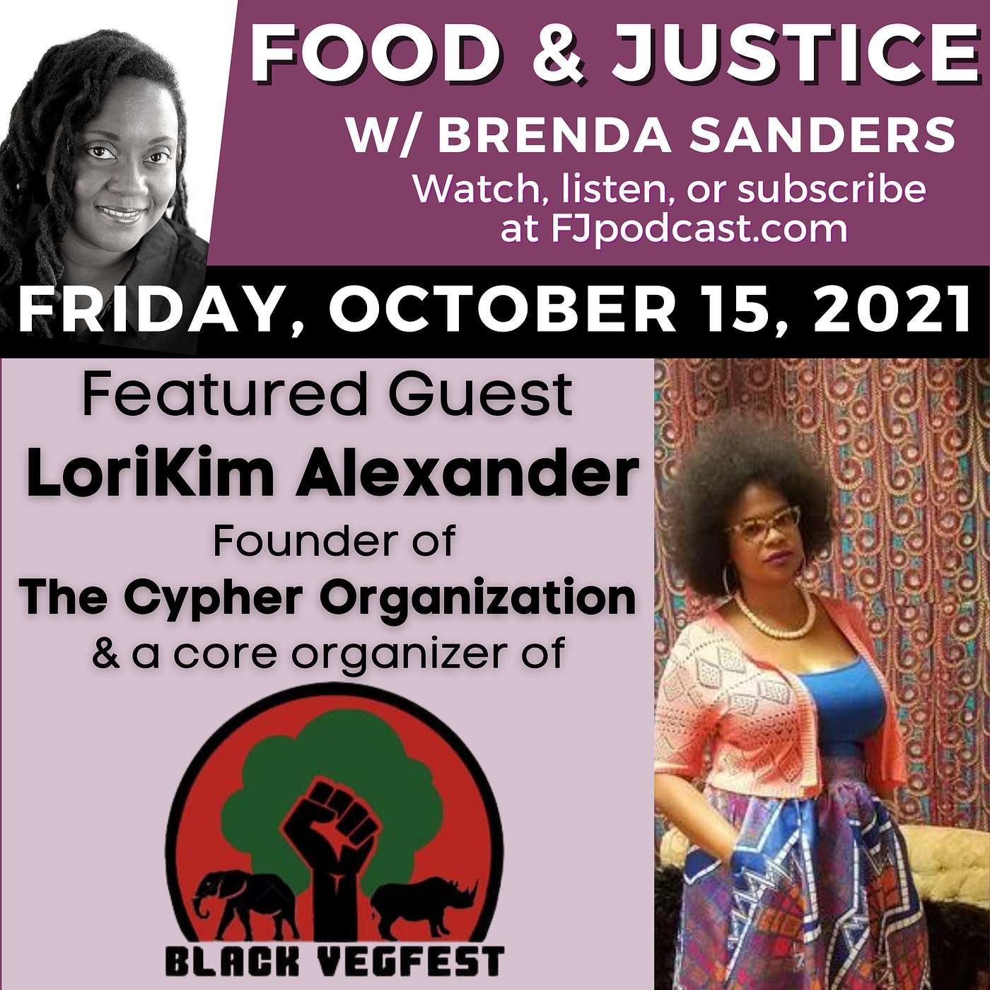 LoriKim Alexander of Black Vegfest and The Cypher Organization