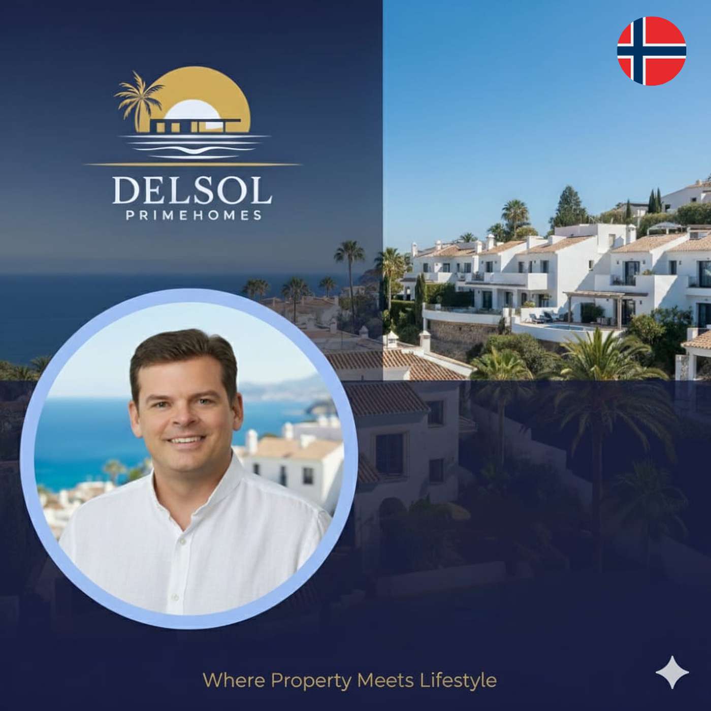 “Luksusboliger og nybygg” dekker både investorer og boligkjøpere, og “Costa del Sol” forsterker SEO-verdien i Norge.