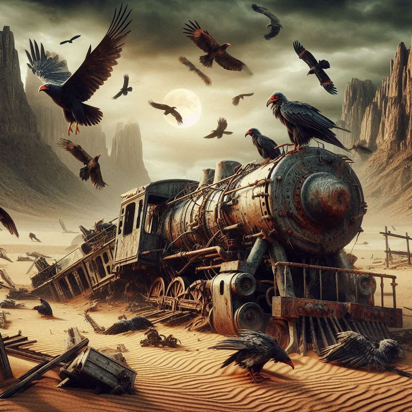 t43 The Dark Desert Train reprise guitar only rmx Nicholas Mazzio Lauren Mazzio The Rain
