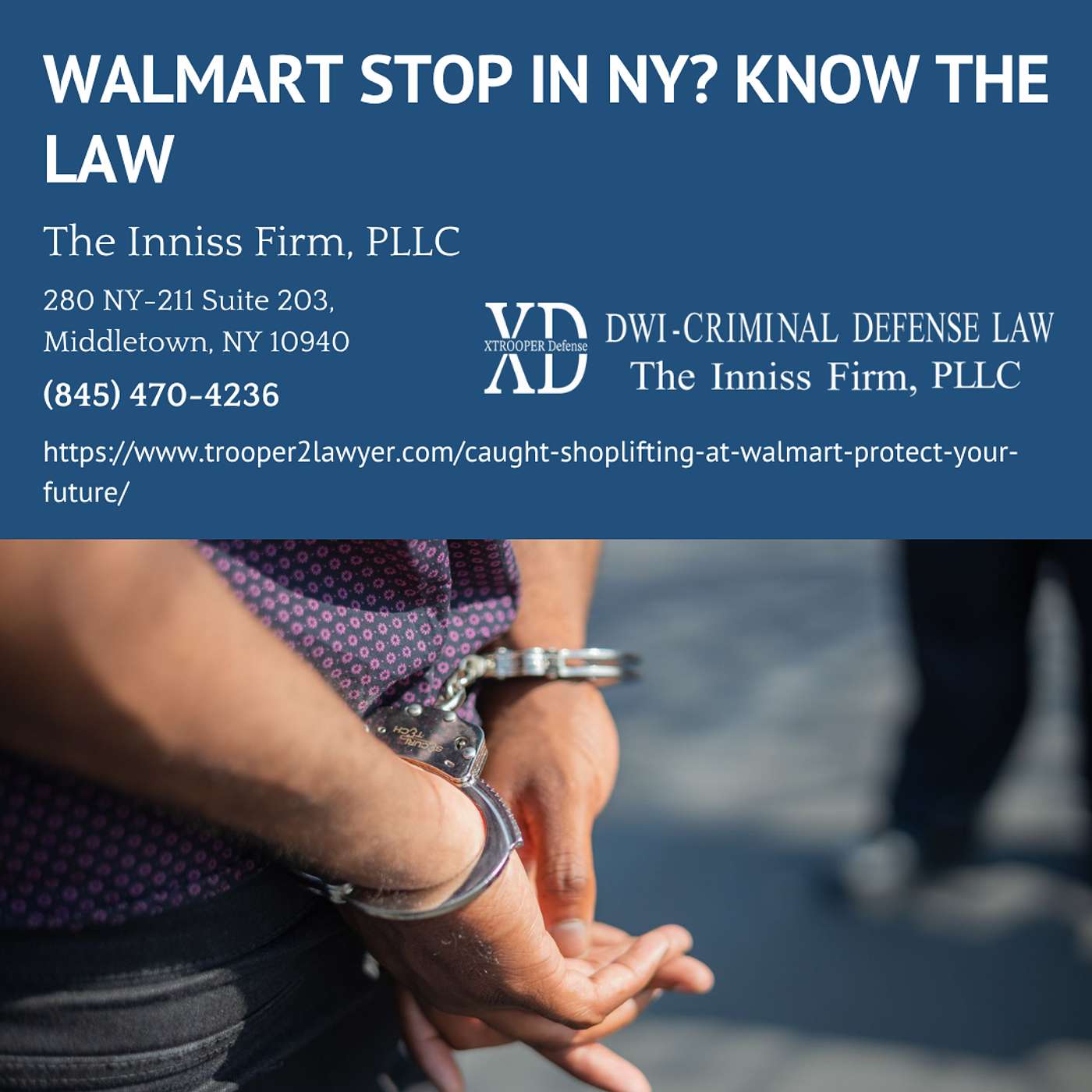 Caught Shoplifting at Walmart in New York? What to Do Next - Randall F. Inniss episode artwork