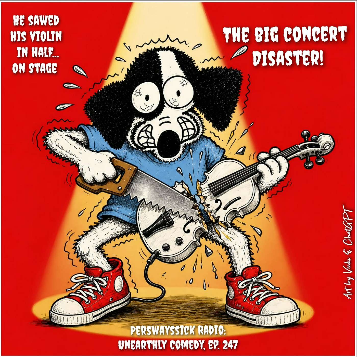 He Sawed His Violin in Half... On Stage | The Big Concert Disaster episode artwork