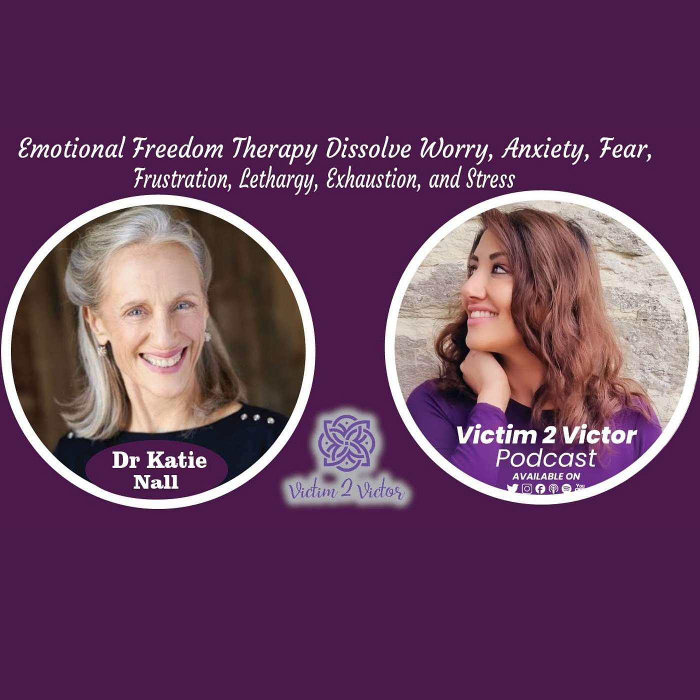 Emotional Freedom Therapy ( EFT or Tapping) For Anxiety, Worry, Fear, Frustration, Lethargy, Exhaustion & Stress - with TEDx Speaker Dr Katie Nall