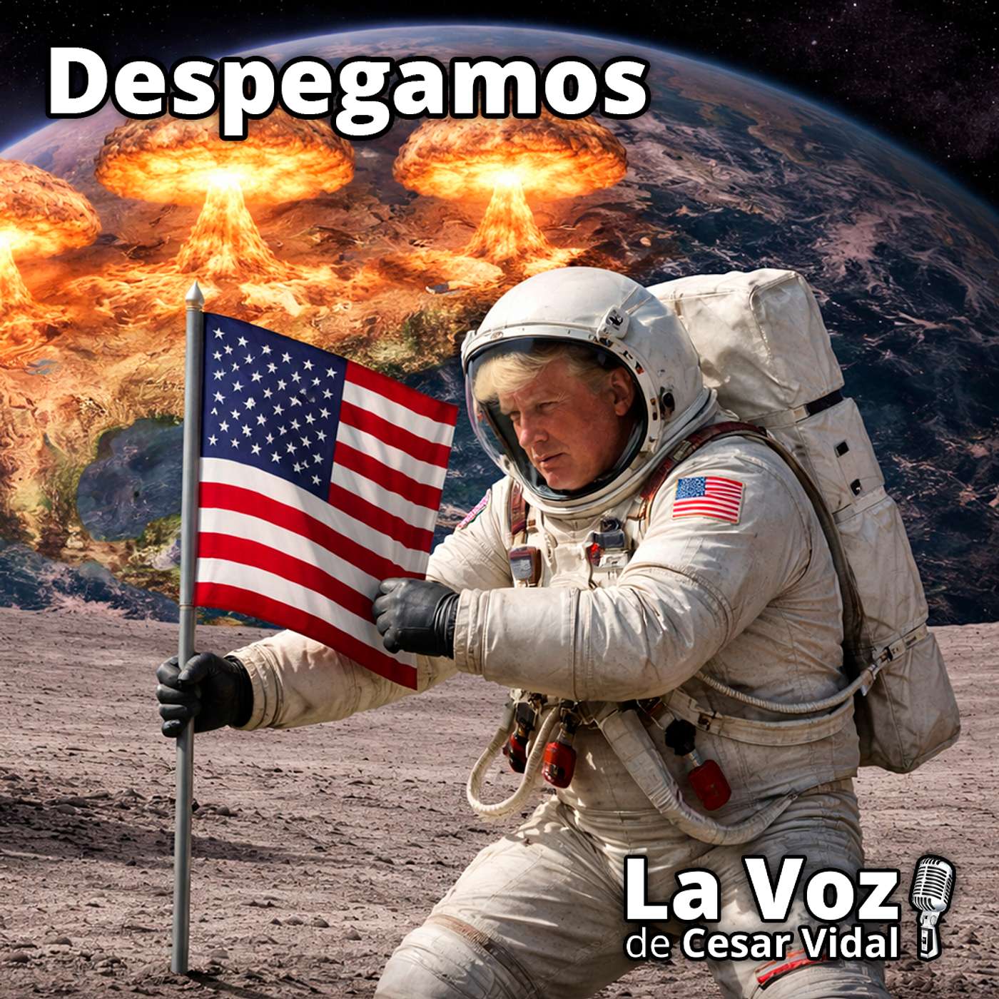 Despegamos: Negociaciones fake, insolvencia EEUU, hambruna ecológica y rumbo a la Luna - 25/03/26