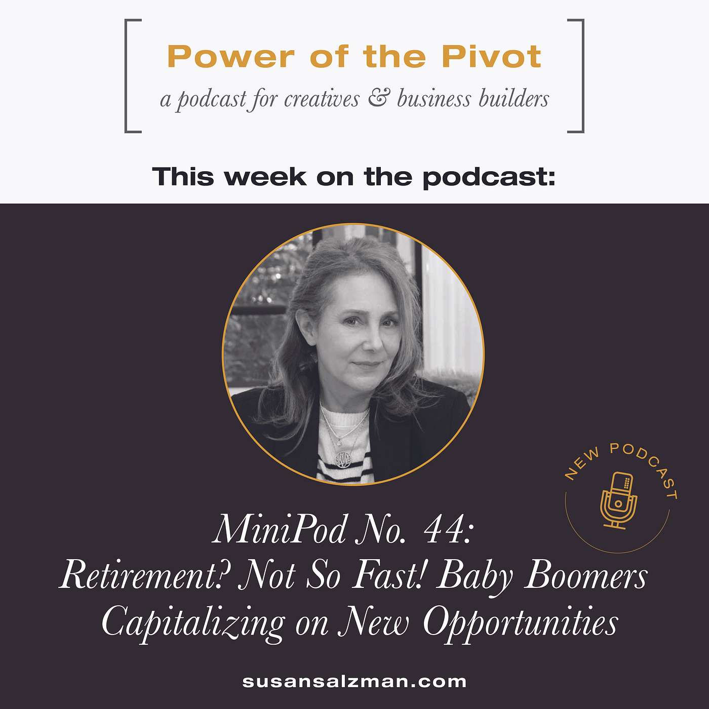 044: Retirement? Not So Fast! Baby Boomers Capitalizing on New Opportunities