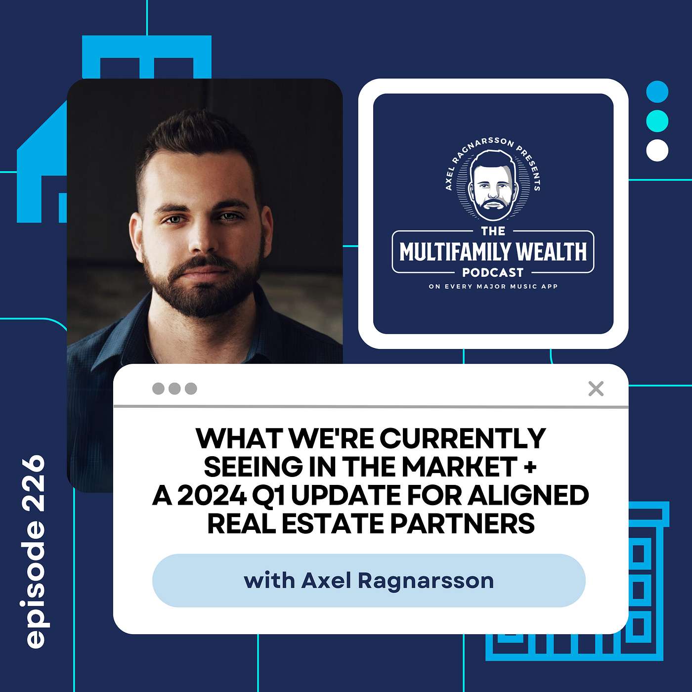 #226: What We're Currently Seeing In The Market + A 2024 Q1 Update For Aligned Real Estate Partners