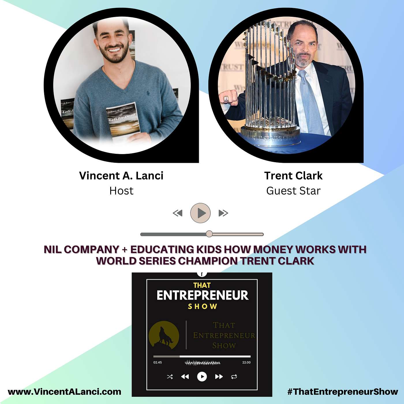 NIL Company + Educating Kids How Money Works with World Series Champion Trent Clark