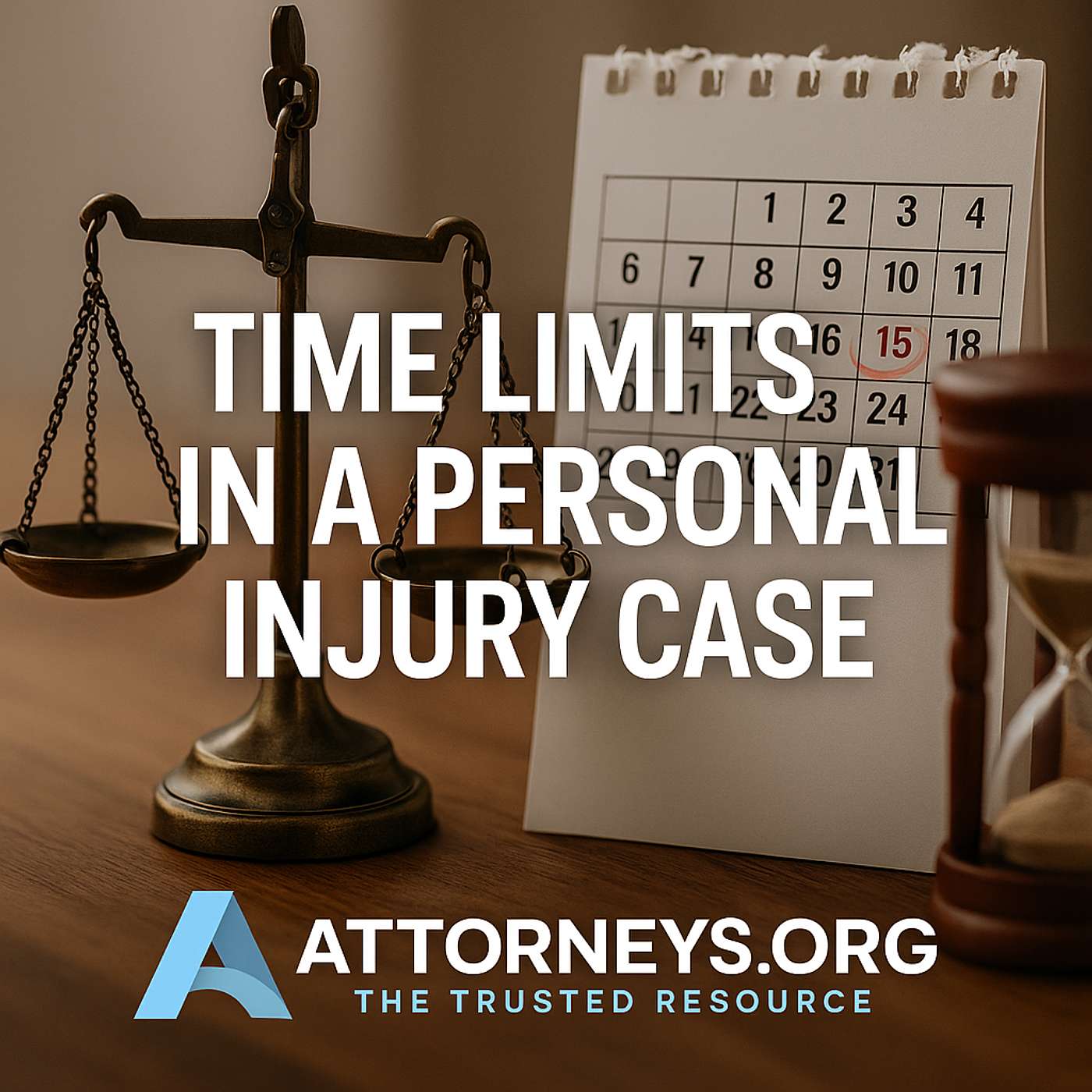 Time Limits in a Personal Injury Case by Attorneys.ORG