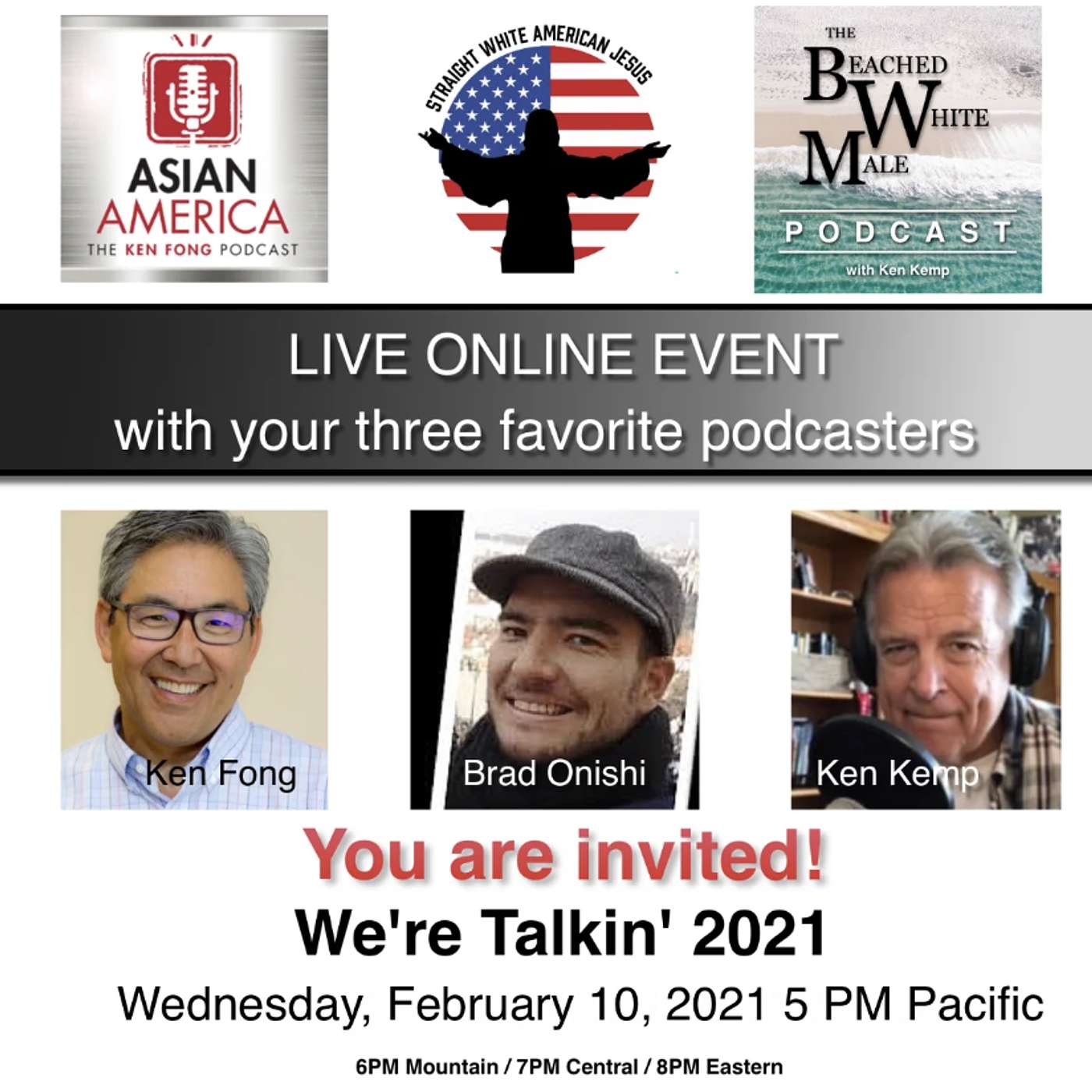 S7E16 LIVE EVENT: Fong, Onishi and Kemp on the J6 Insurrection and More