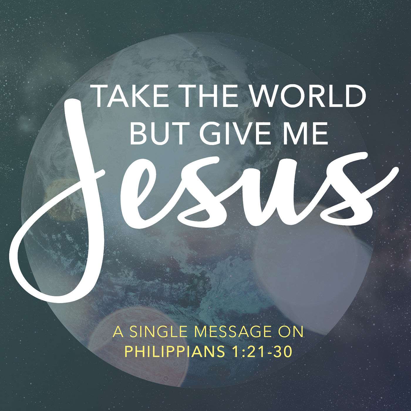 Give Me Jesus