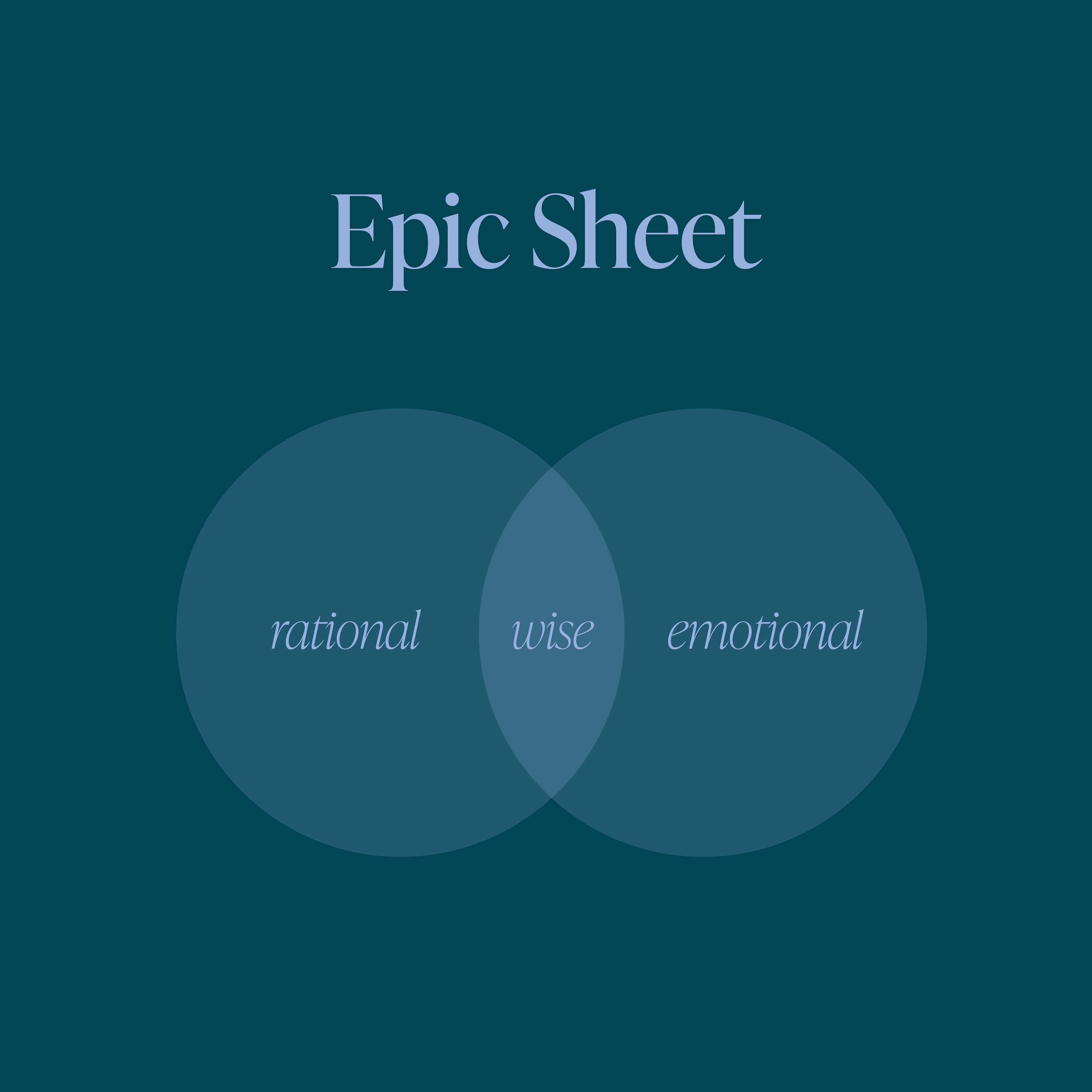 Epic Sheet