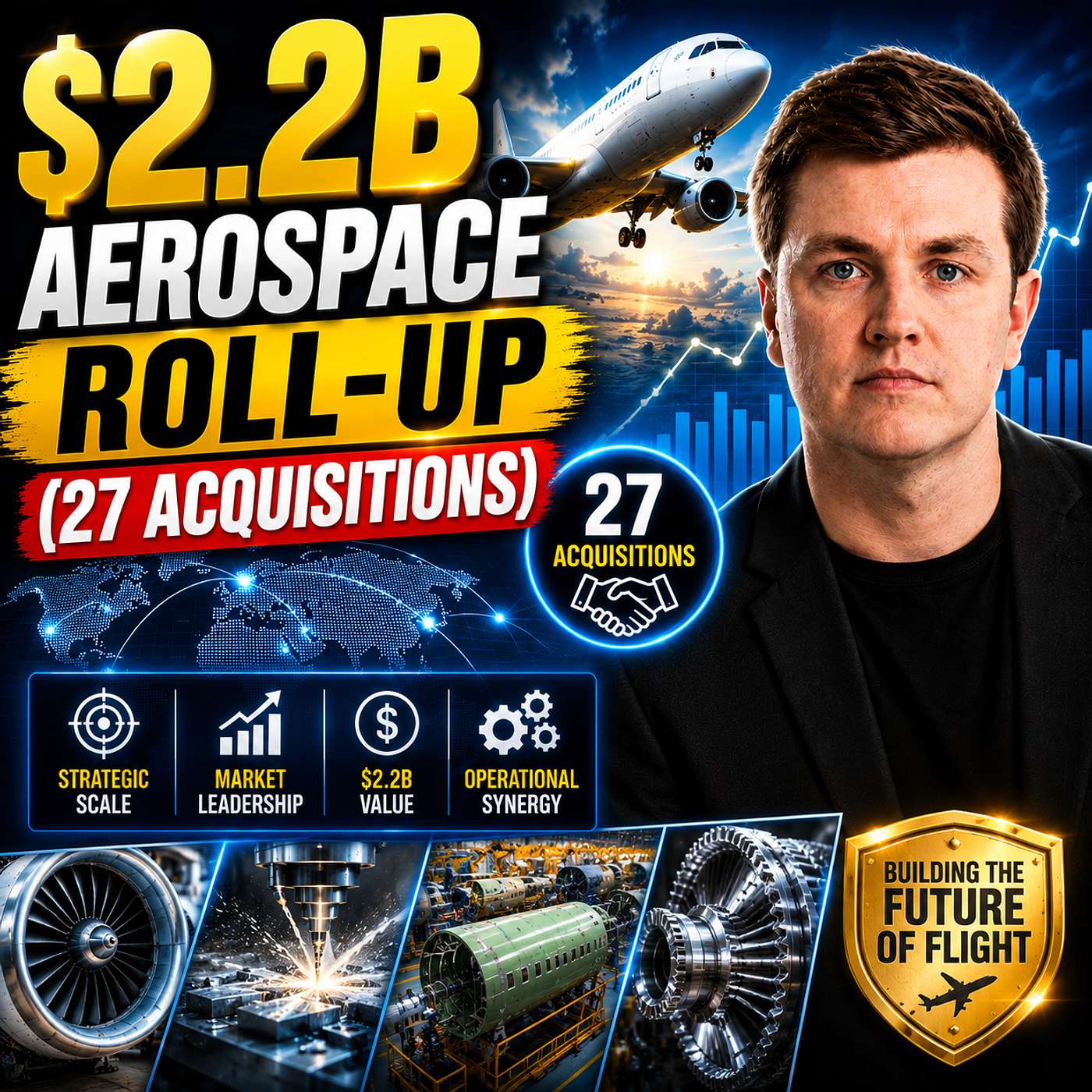 The $2.2B Aerospace Roll-Up Nobody Talks About | Bryan Perkins and Novaria Group episode artwork
