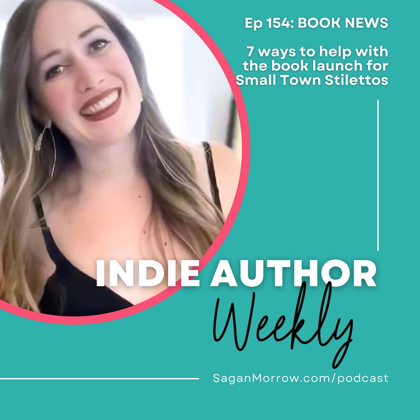 154: 7 ways to help with an indie author’s book launch episode artwork