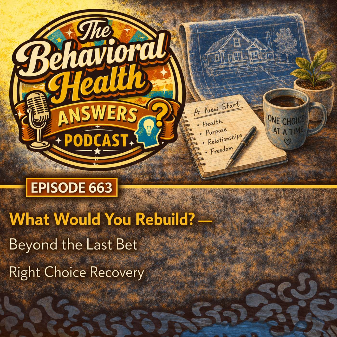 Episode 663: What Would You Rebuild? - Beyond the Last Bet | Right Choice Recovery episode artwork