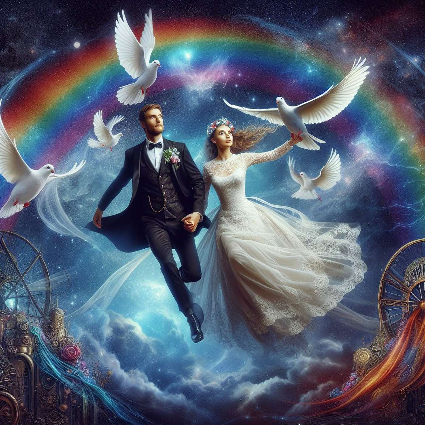 Sacrifice For Glory Tomorrow To A Rainbow solo remix Nicholas Mazzio Lauren Mazzio The Rain