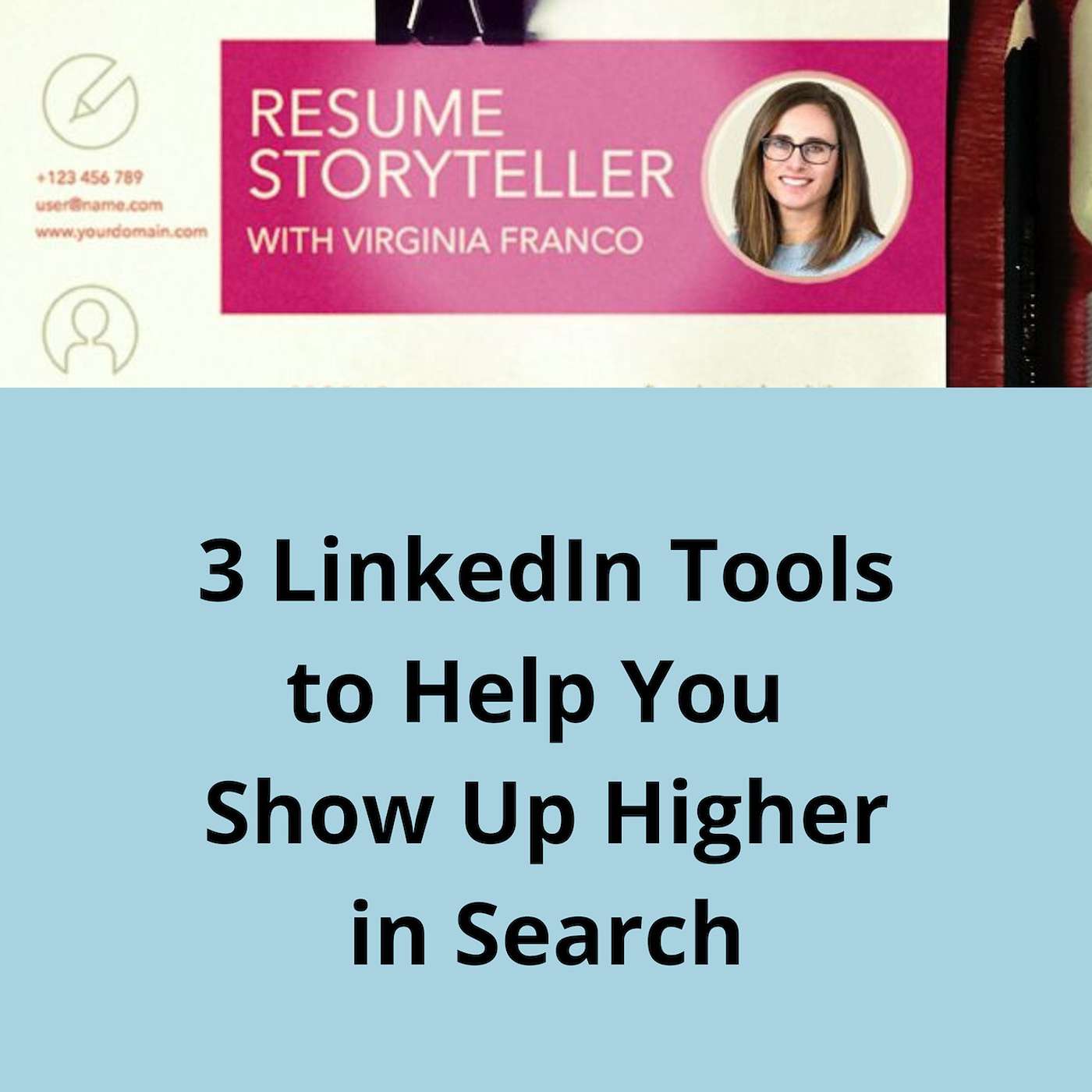 Resume Storyteller with Virginia Franco
