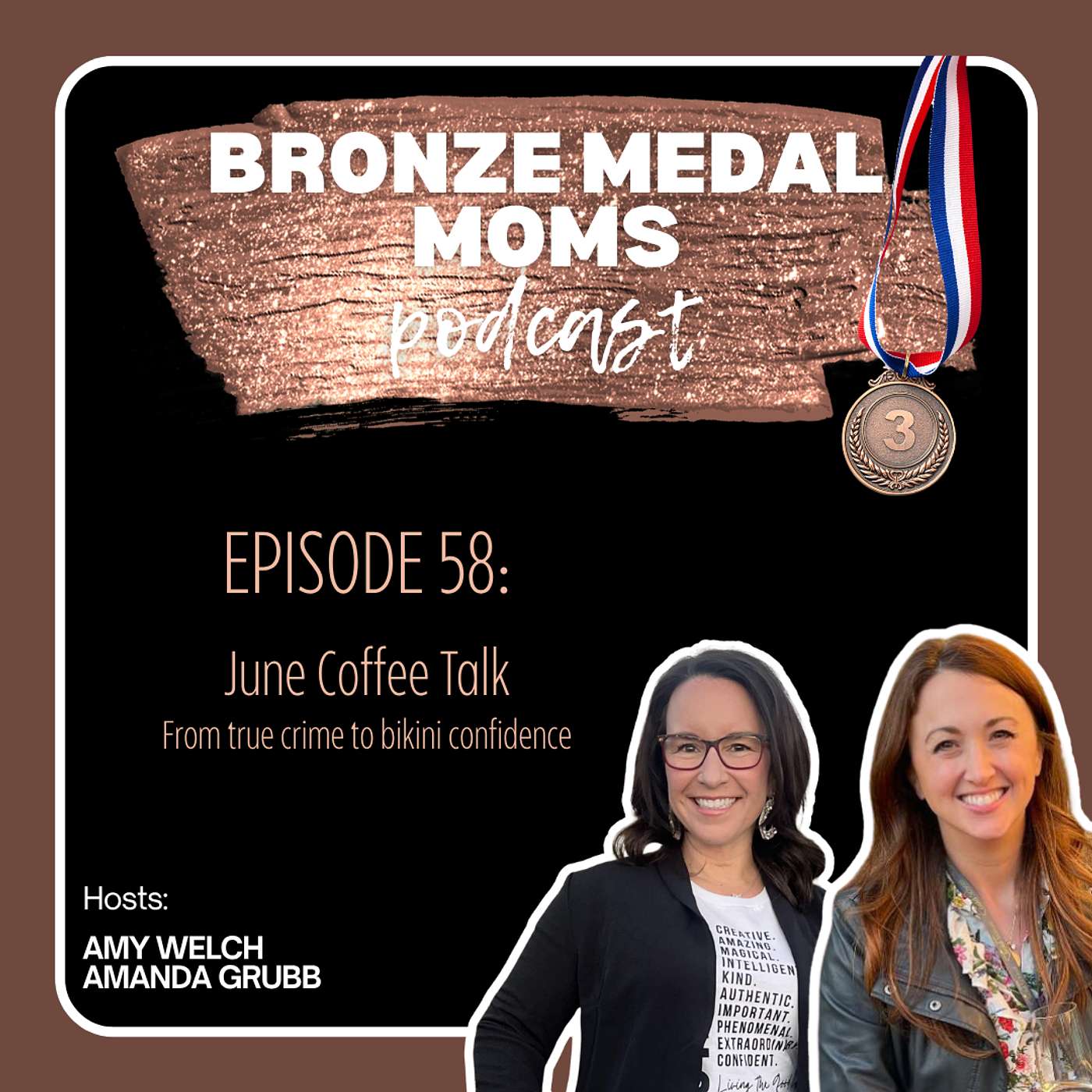 June Coffee Talk - From True Crime to Bikini Confidence, it's our Summer Check-In episode artwork
