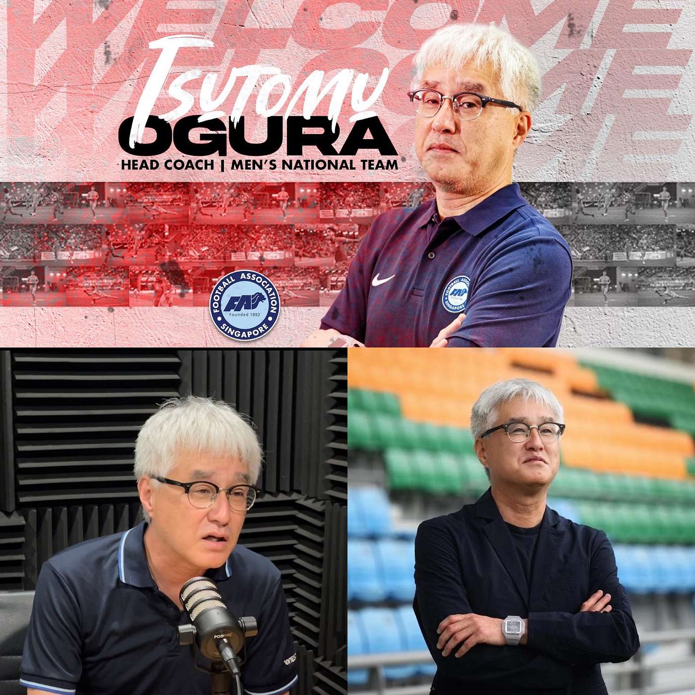 Silverfox Hustle Football Talk - Tsutomu Ogura, Singapore Head Coach