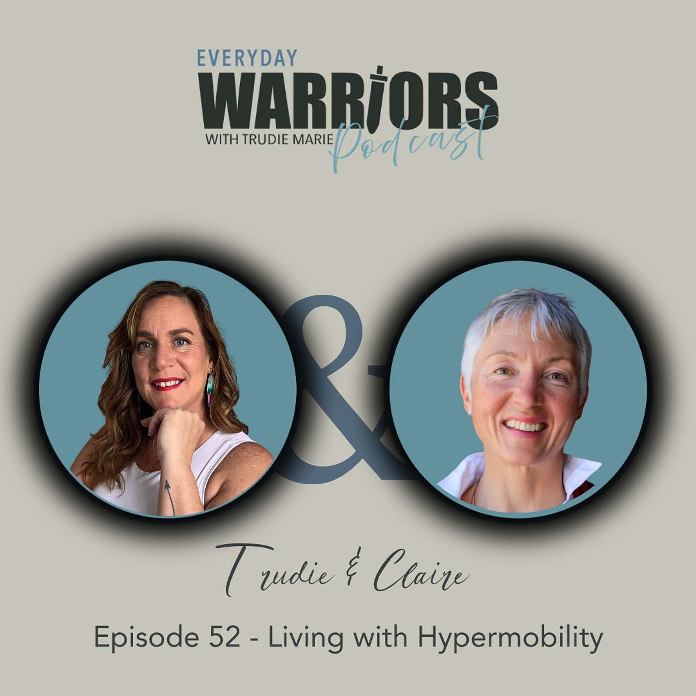 Episode 52 - Claire Atkin-Smith: Living with Hypermobility episode artwork