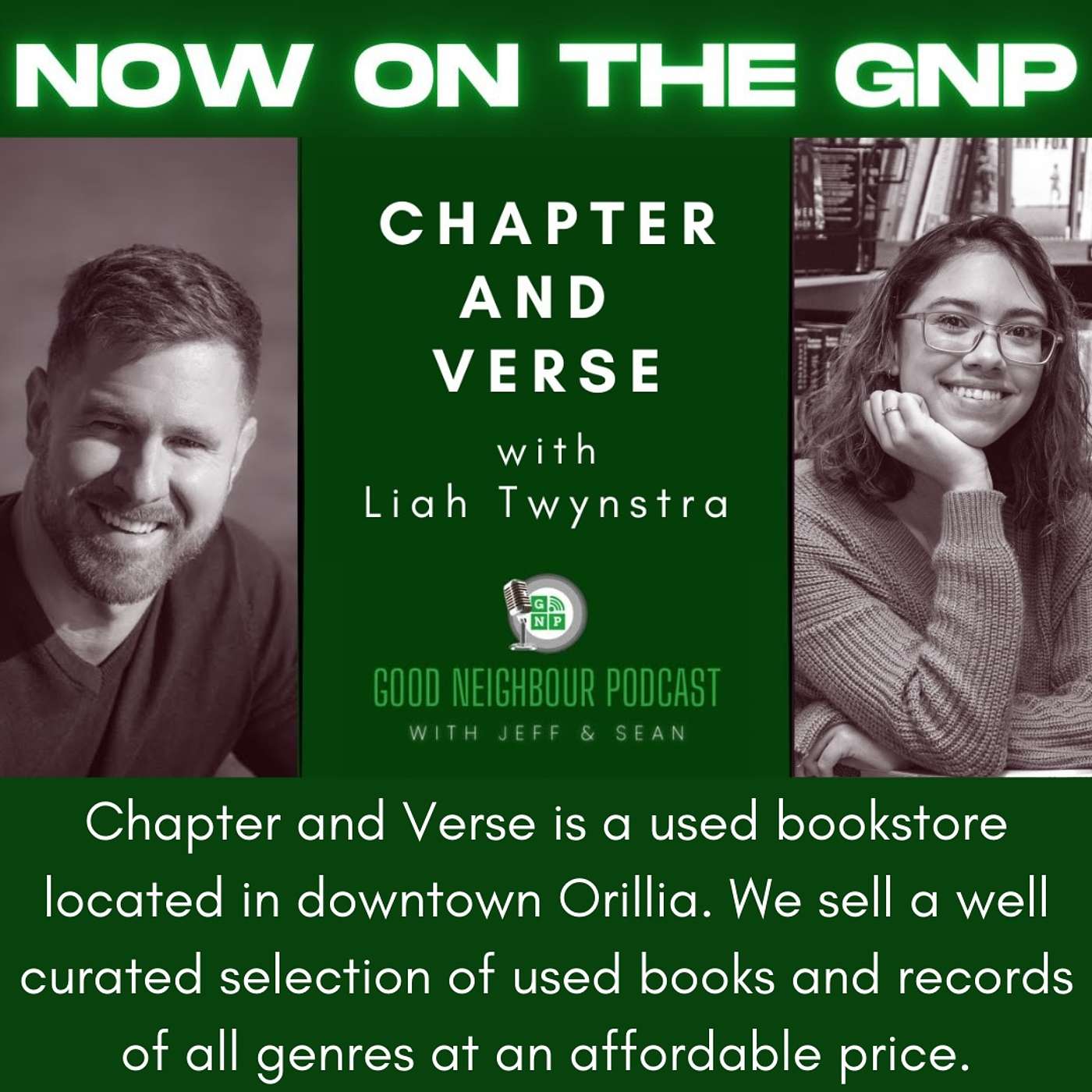 Liah Twynstra of Chapter and Verse episode artwork