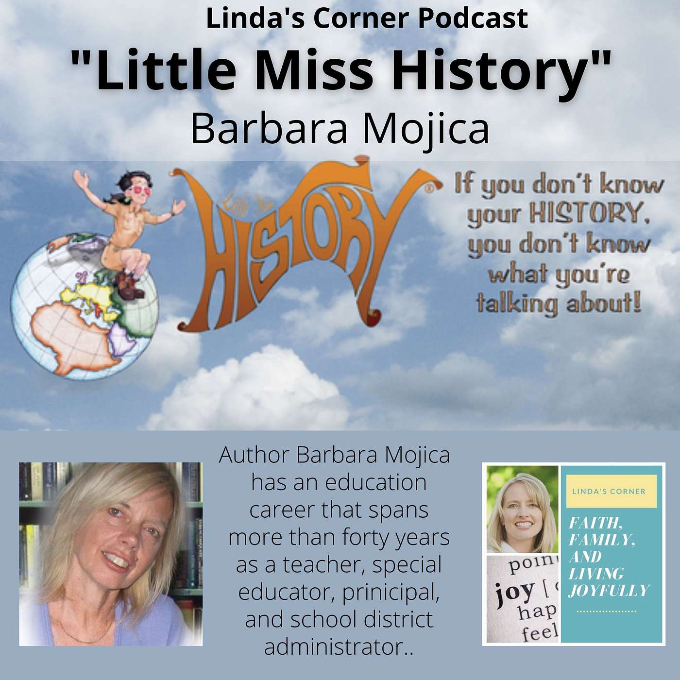 Linda's Corner - "Little Miss History" with author Barbara Mojica episode artwork