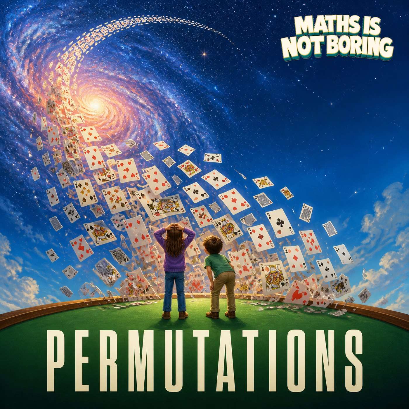 Artwork for Permutations for Kids: Why Every Card Shuffle Is Brand New