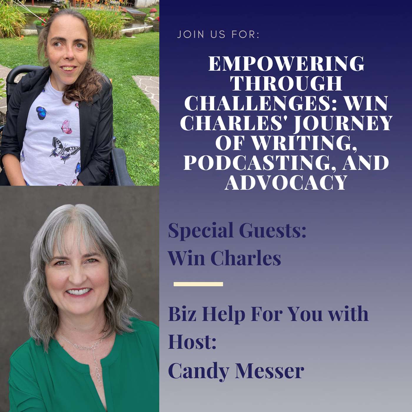 Empowering Through Challenges: Win Charles' Journey of Writing, Podcasting, and Advocacy