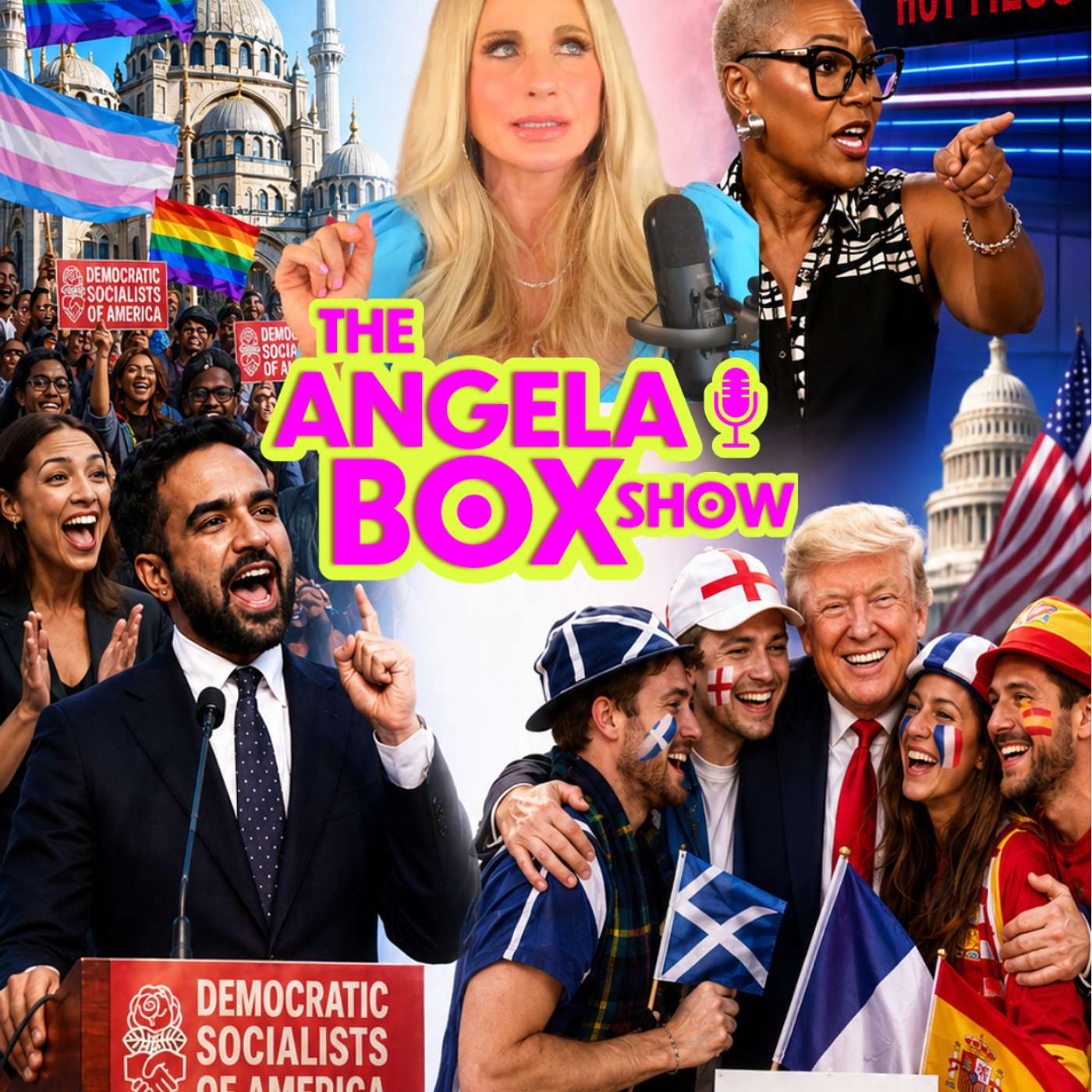 Taylor Swift, Mr. Pfizer & Why Dems Hate America | Angela Box Rant episode artwork