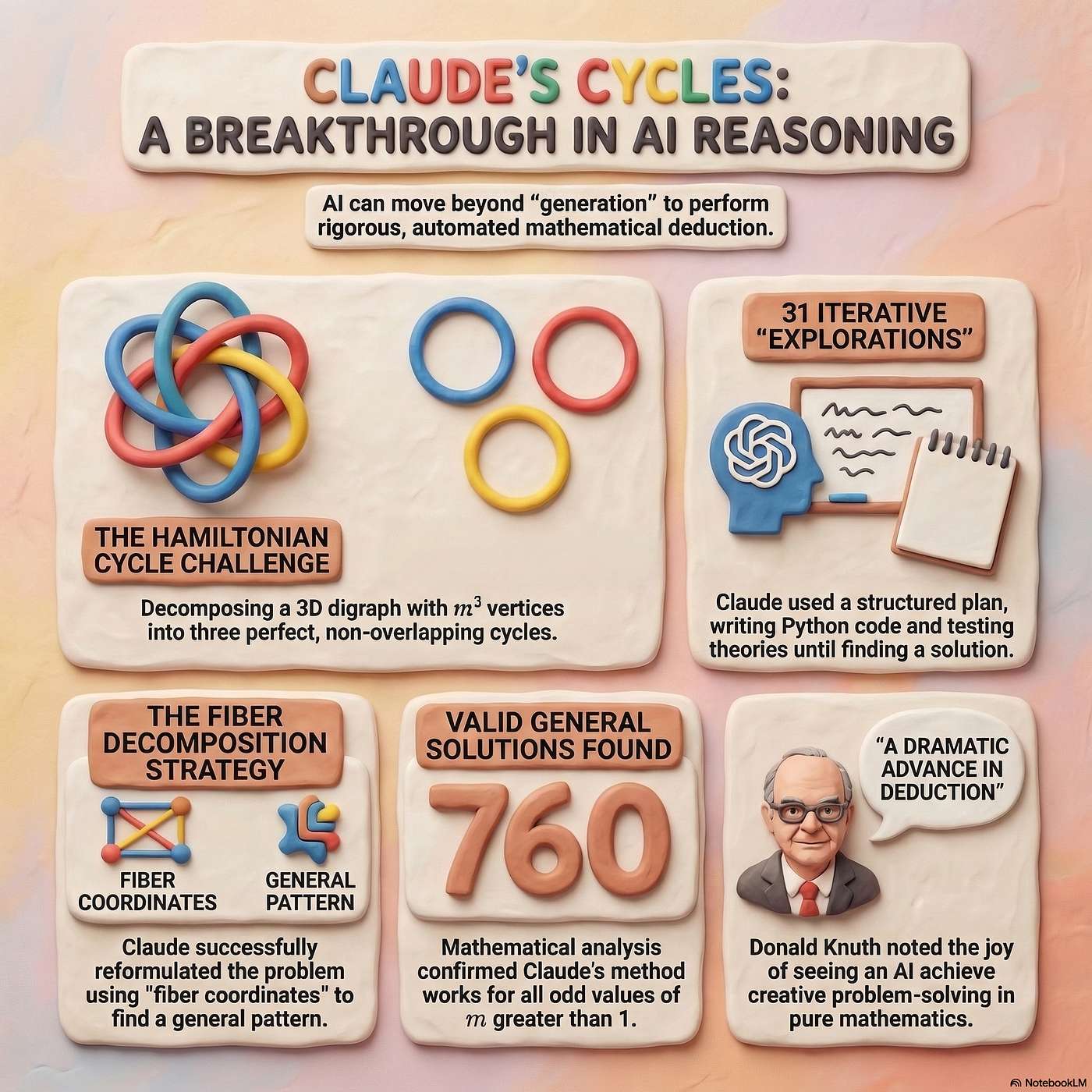 Claude's Cycles: Solving Hamiltonian Decompositions with AI