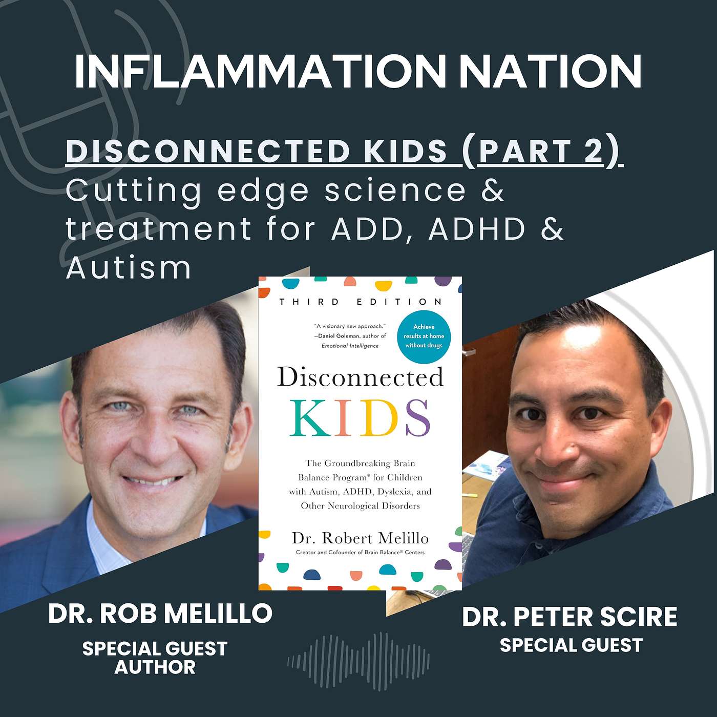 176 | Defeating Autism and ADD (Part 2) : Innovating Treatment for Neurobehavioral Disorders with Dr. Rob Melillo and Dr. Peter Scire