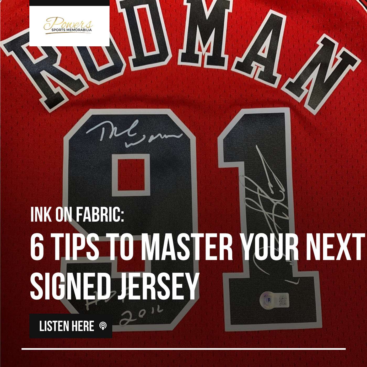 INK ON FABRIC: 6 TIPS TO MASTER YOUR NEXT SIGNED JERSEY