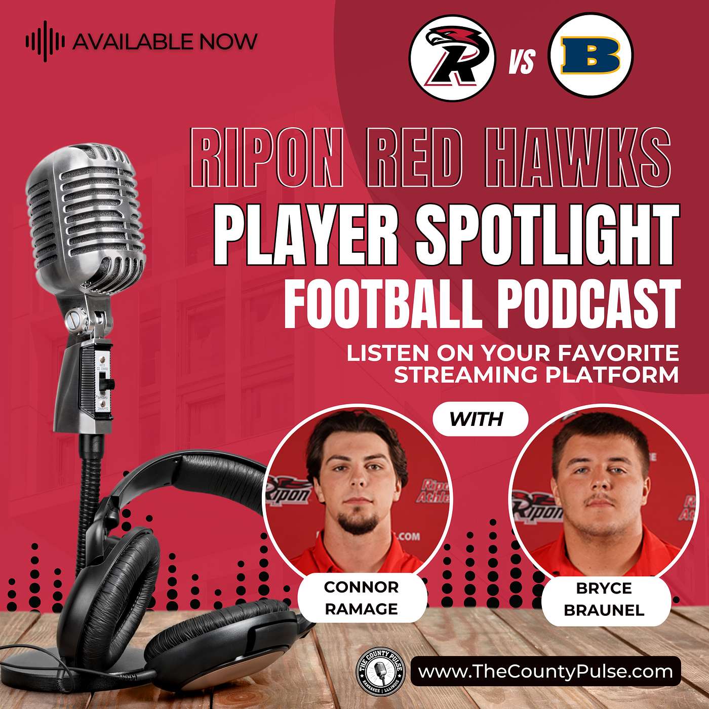 Ripon Red Hawk Football: Player Spotlight with Connor Ramage and Bryce Braunel