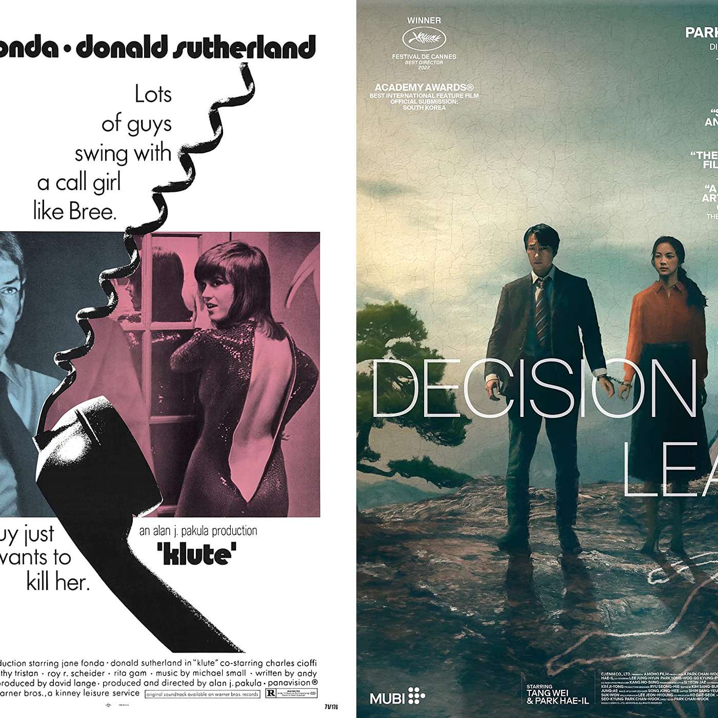 133: Klute (1971) and Decision to Leave (헤어질 결심) (2022)