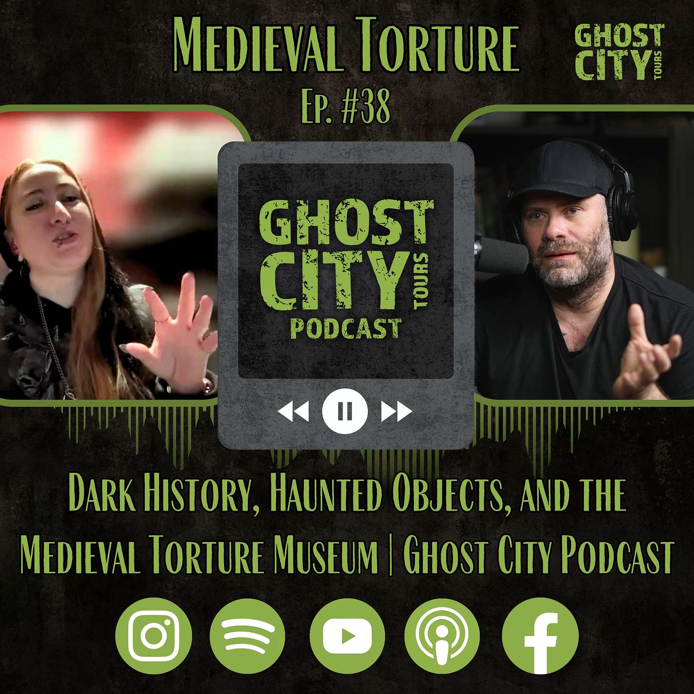 Dark History, Haunted Objects, and the Medieval Torture Museum | Ghost City Podcast episode artwork