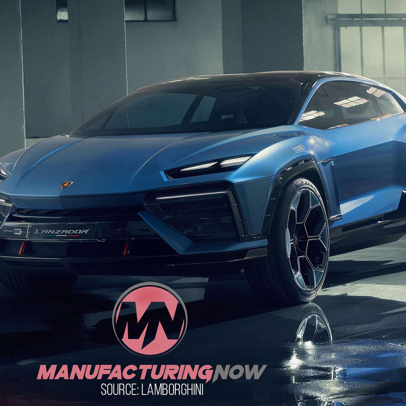 LISTEN: Lamborghini Unveils First Fully Electric Concept Car
