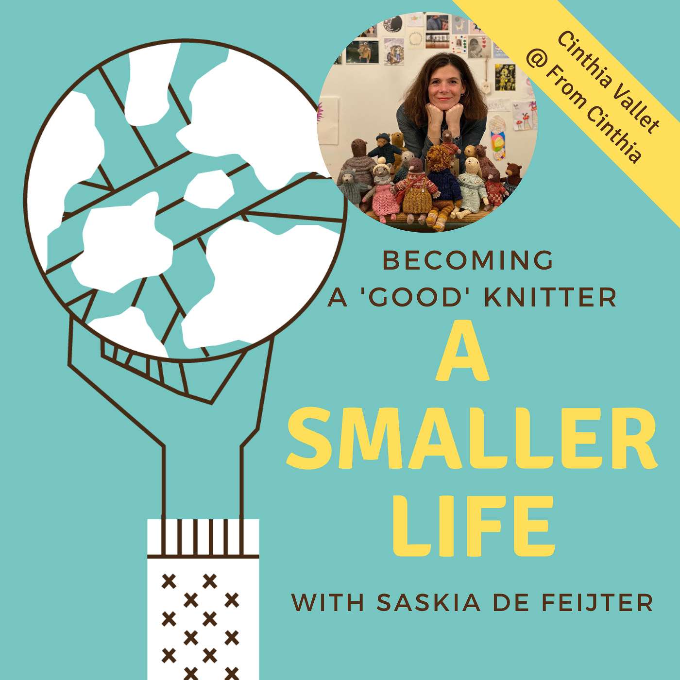 #17 - Cinthia Vallet @fromcinthia- on designing & selling smart and soulful knit animal patterns
