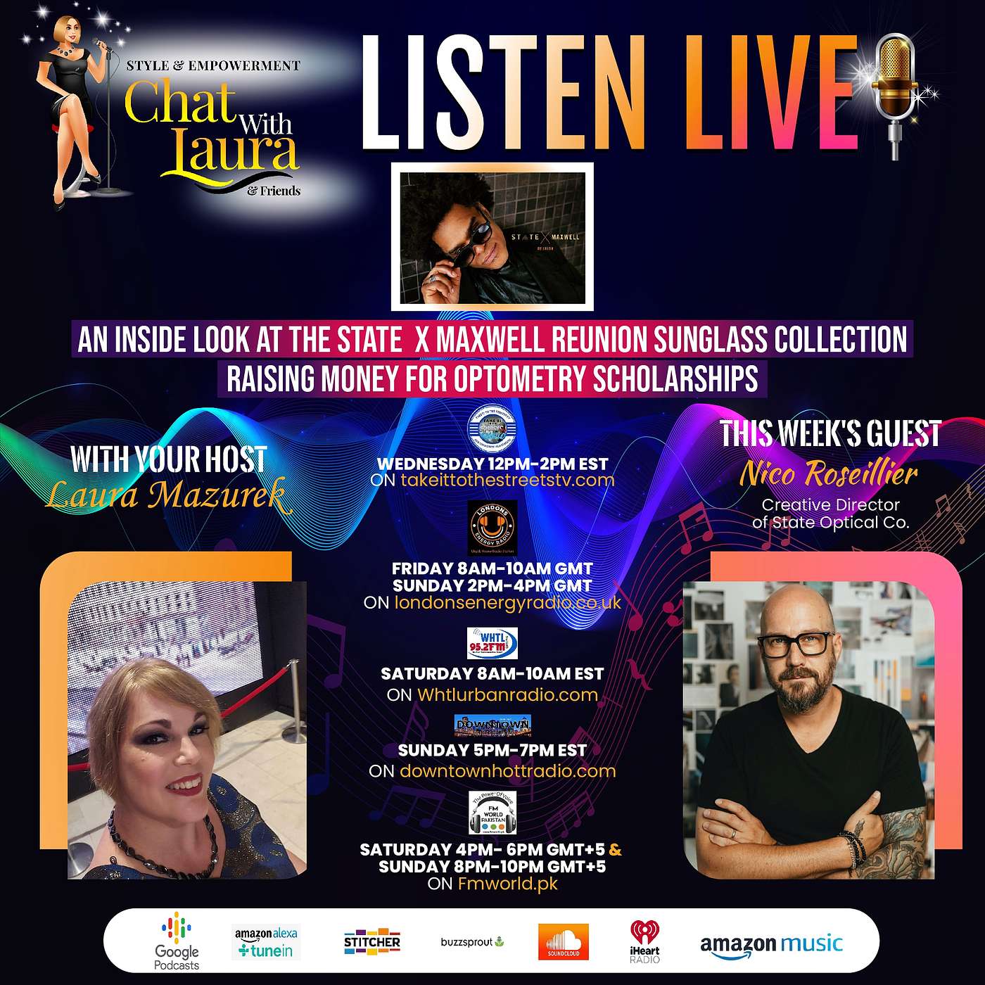 Style & Empowerment Chat With Laura & Friends Radio