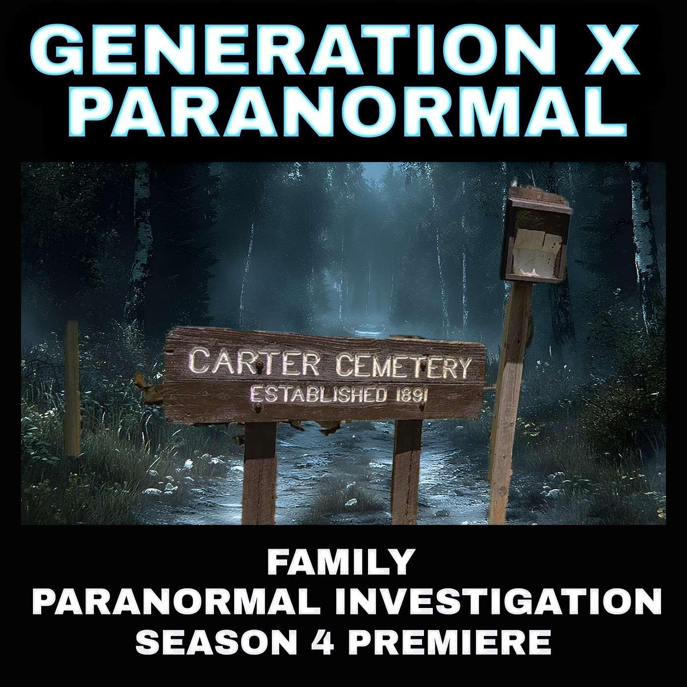 Carter Cemetery Paranormal Investigation with our Nephews