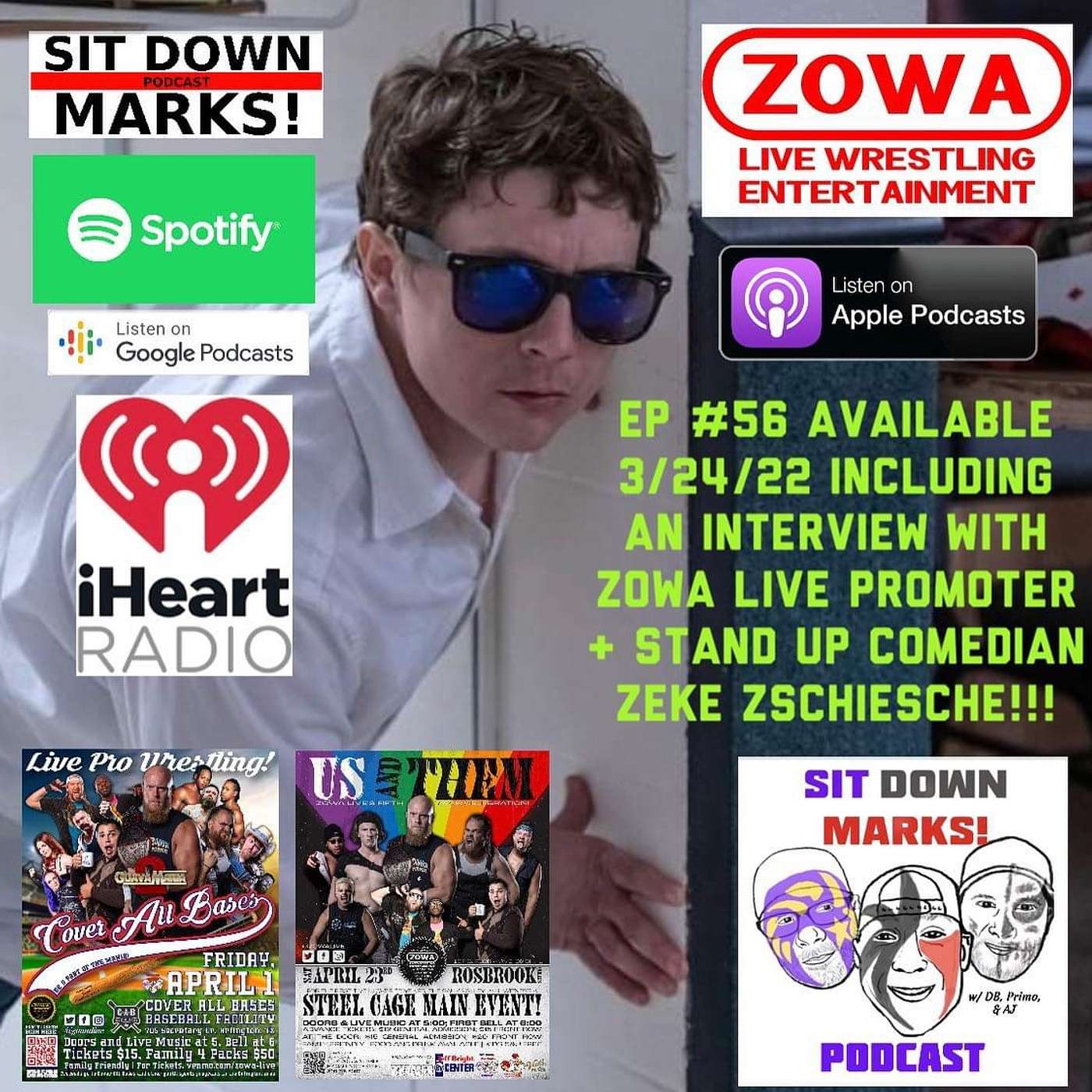 Episode 56 - Brock vs Roman WM 31 Plus! Zeke Zshe Interview!
