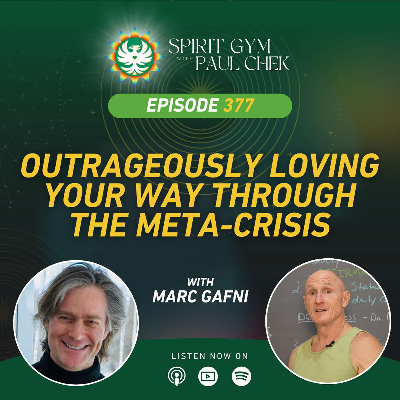 377 — Outrageously Loving Your Way Through the Meta-Crisis With Dr. Marc Gafni 377 — Outrageously Loving Your Way Through the Meta-Crisis With Dr. Marc Gafni