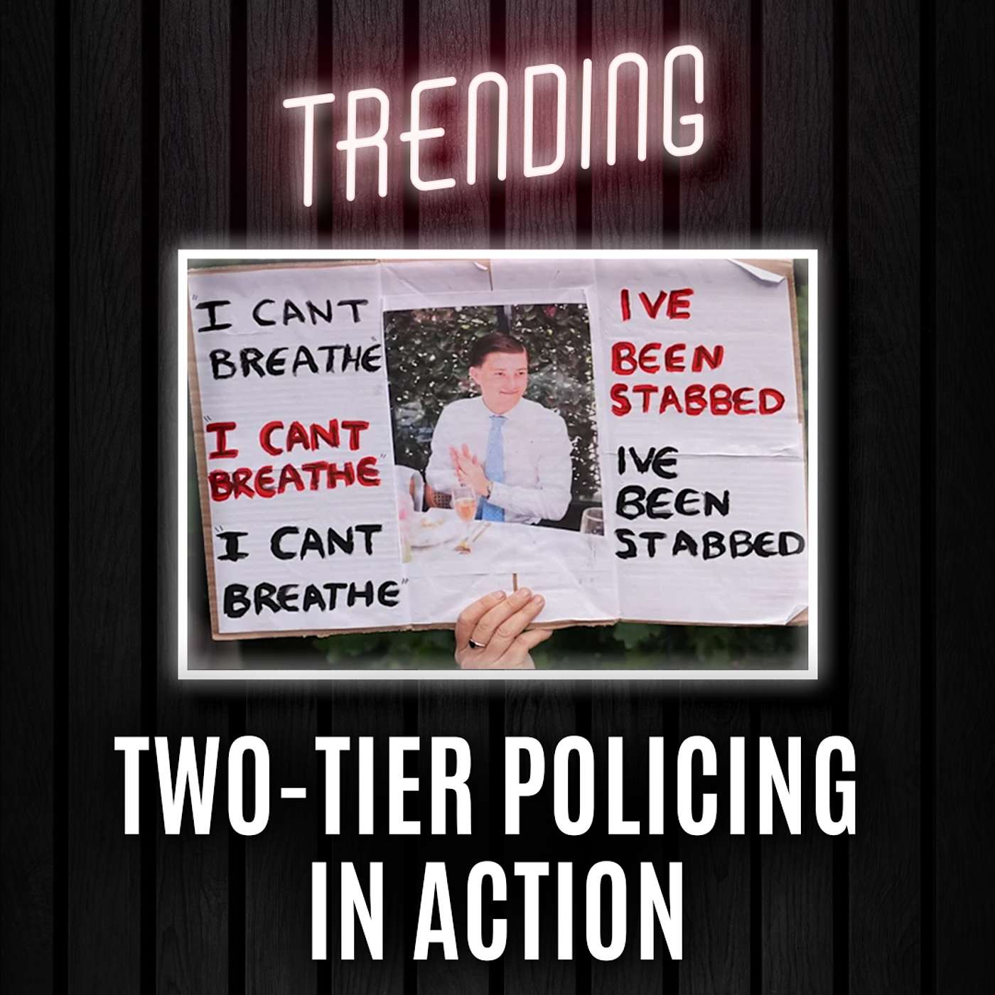 'I've Been Stabbed!', 'No you haven't' Says Police Officer. | Trending Ep349 episode artwork