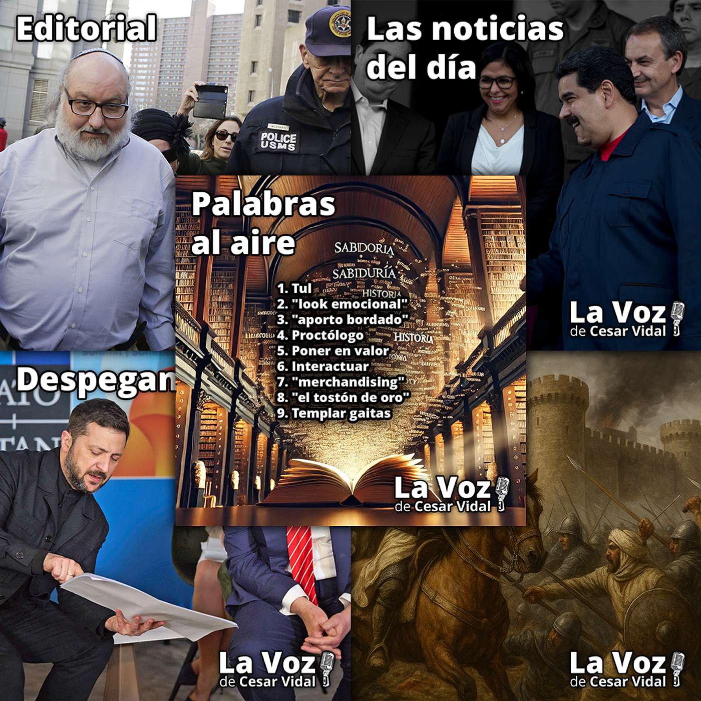 Programa Completo de La Voz de César Vidal - 24/11/25